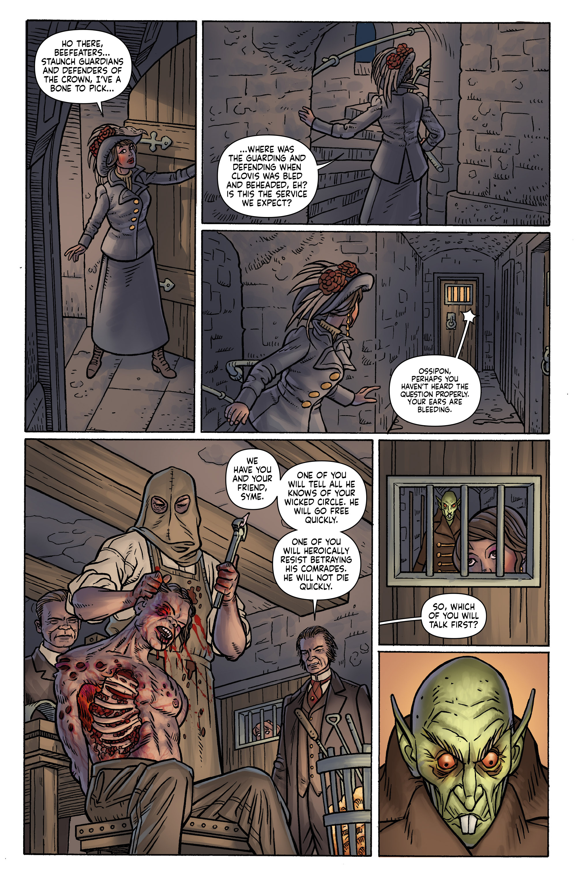 Read online Anno Dracula comic -  Issue #2 - 23