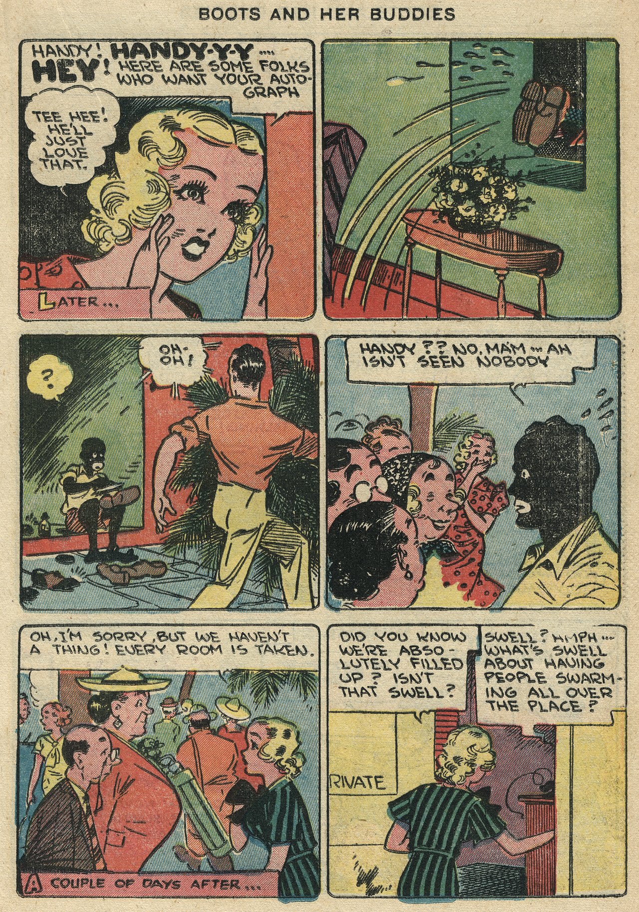 Read online Boots and Her Buddies (1948) comic -  Issue #6 - 17