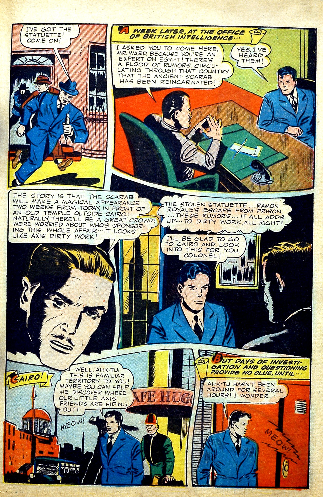 Read online Exciting Comics comic -  Issue #43 - 29