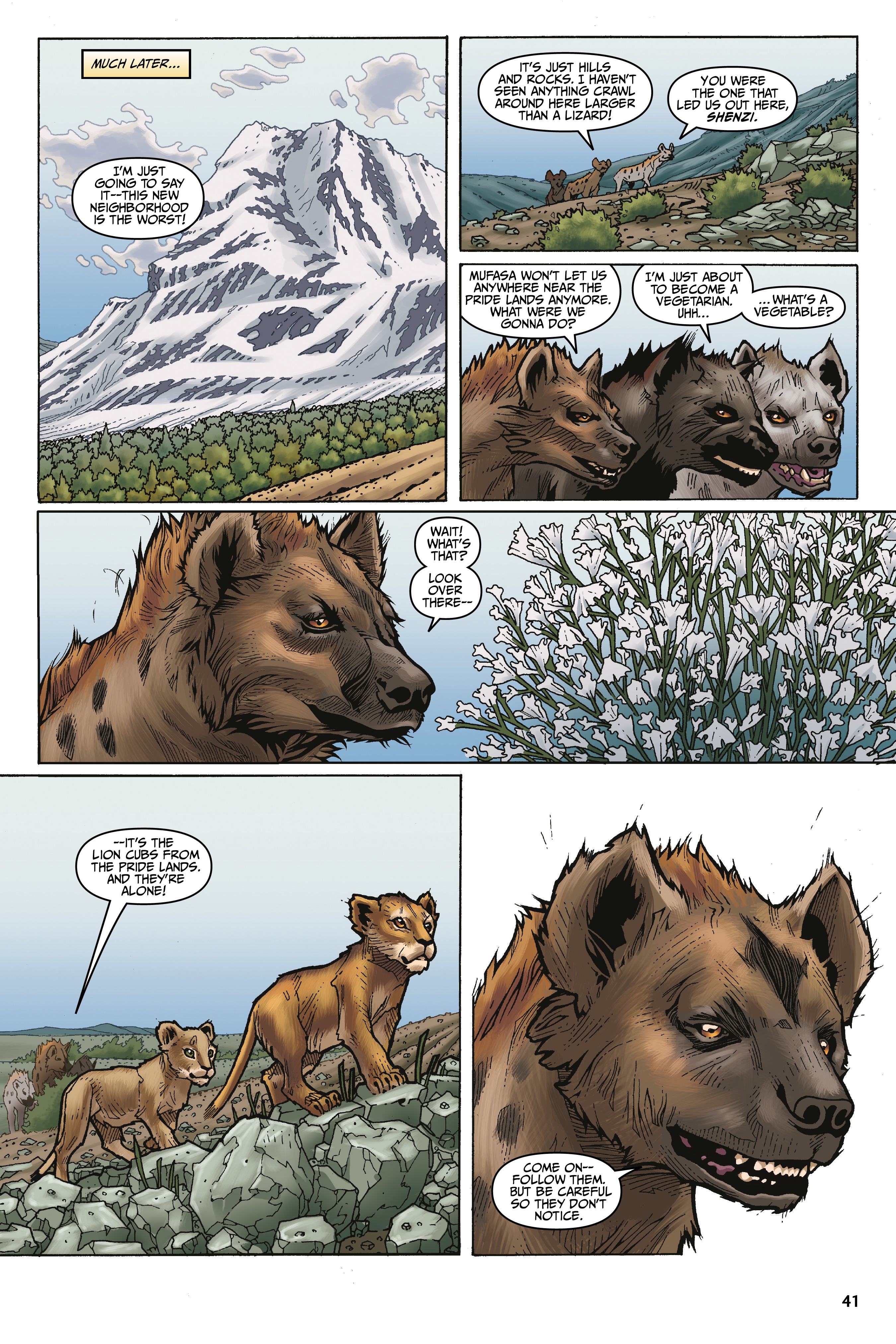 Read online Disney The Lion King: Wild Schemes and Catastrophes comic -  Issue # TPB - 42
