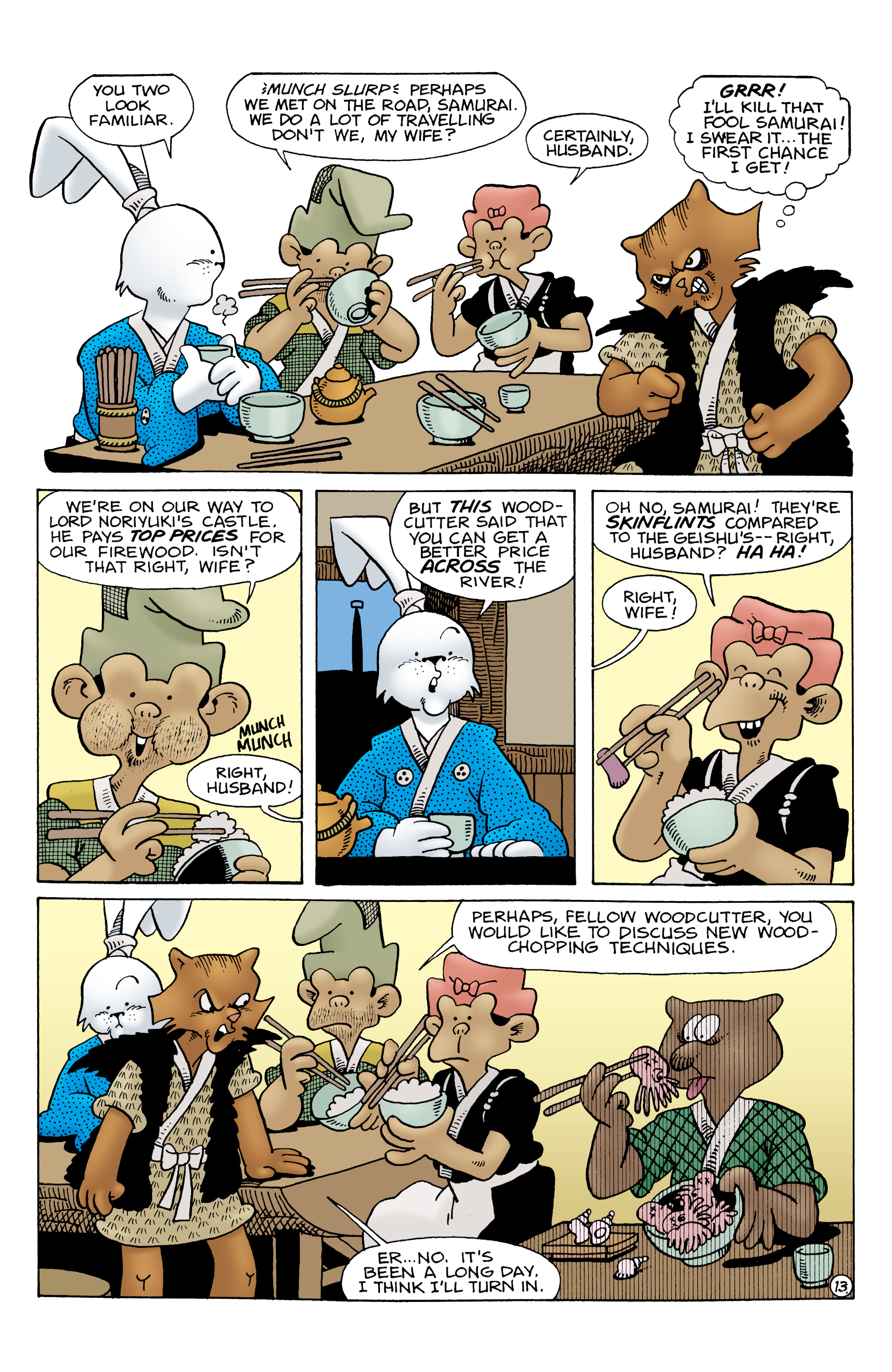 Read online Usagi Yojimbo: Wanderer’s Road comic -  Issue #6 - 15