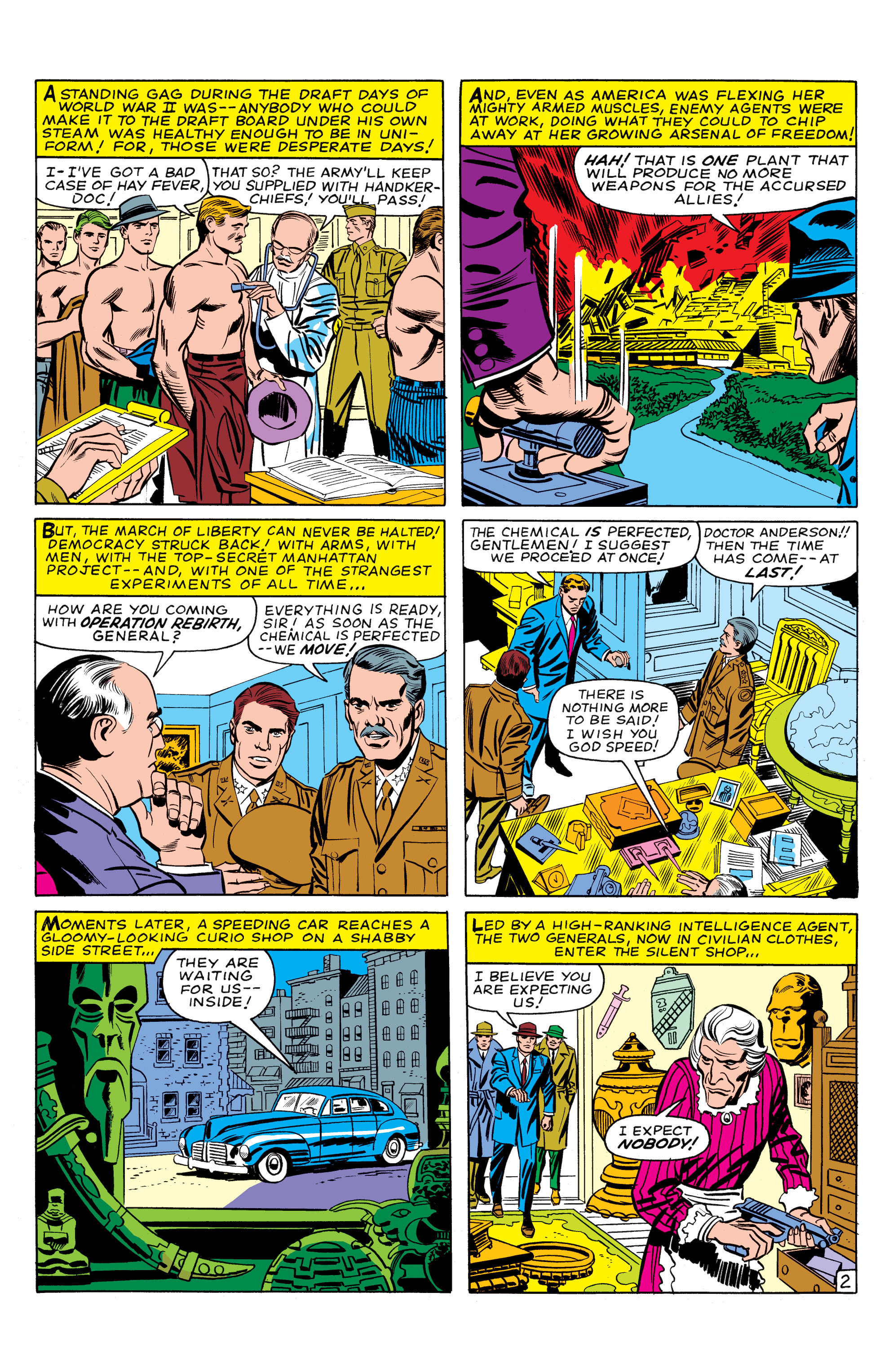 Read online Marvel Masterworks: Captain America comic -  Issue # TPB 1 (Part 1) - 52