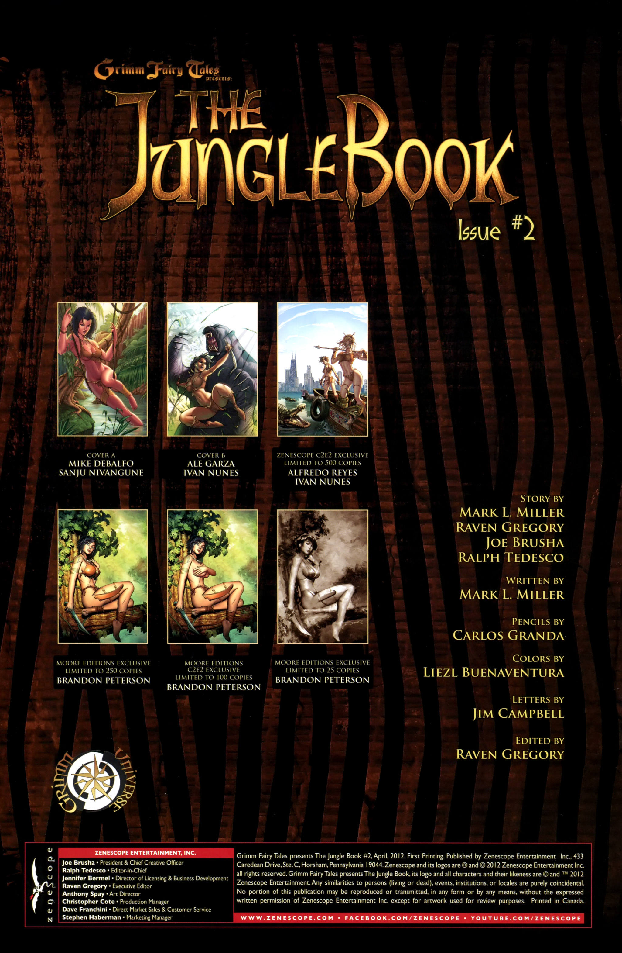Read online Grimm Fairy Tales presents The Jungle Book comic -  Issue #2 - 3
