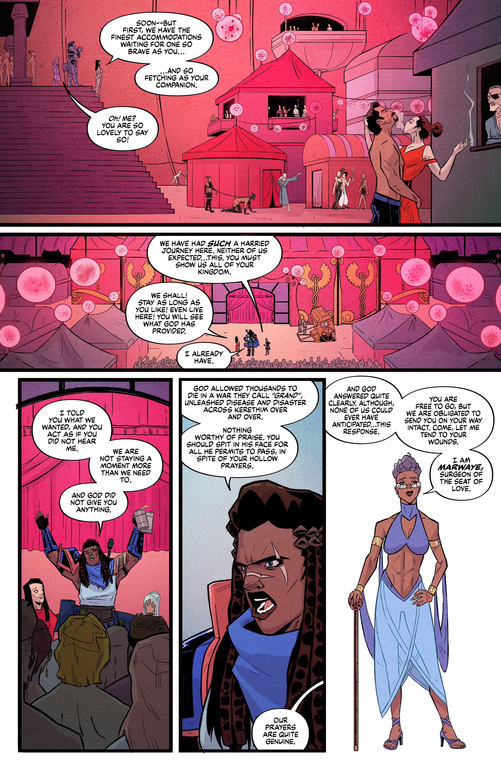 Read online Godfell comic -  Issue #3 - 6