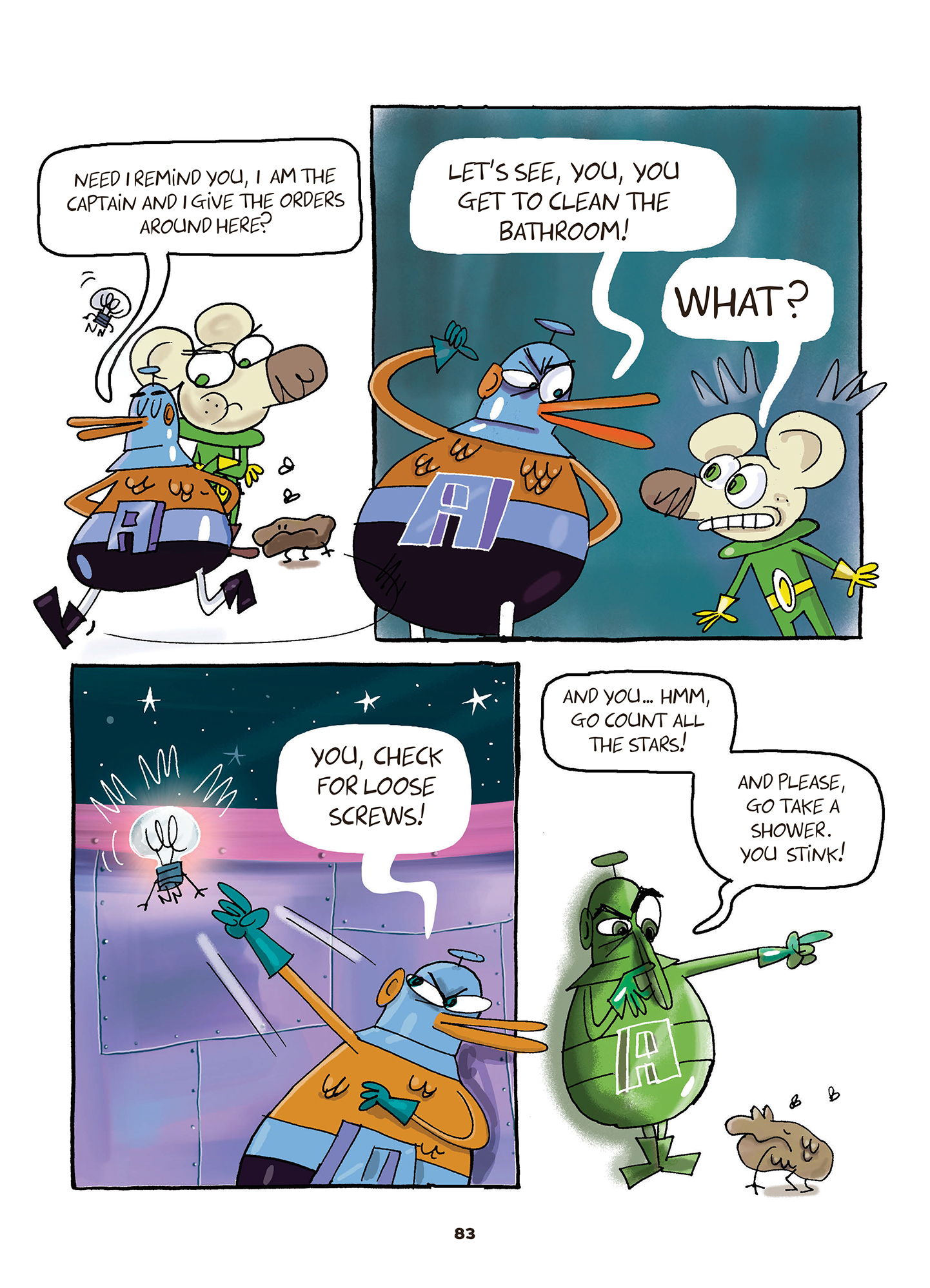 Read online Astro Mouse and Light Bulb comic -  Issue # TPB - 85
