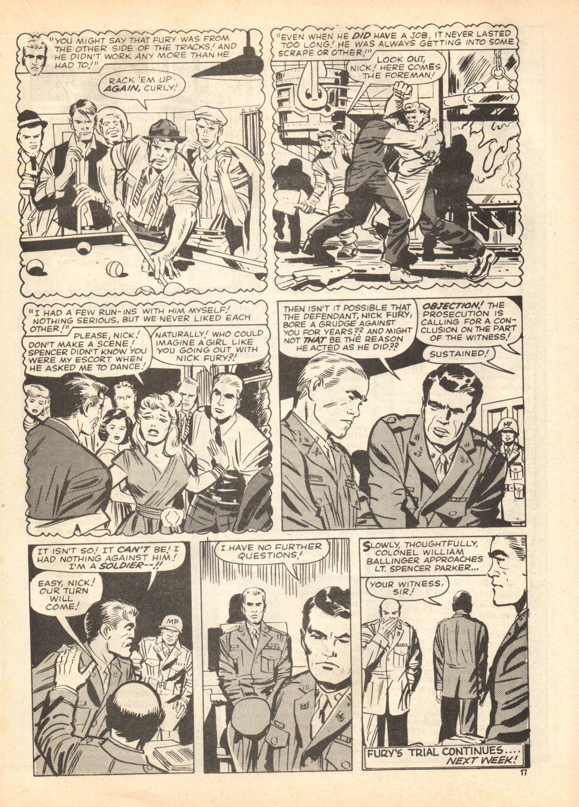 Read online Fury (1977) comic -  Issue #11 - 17