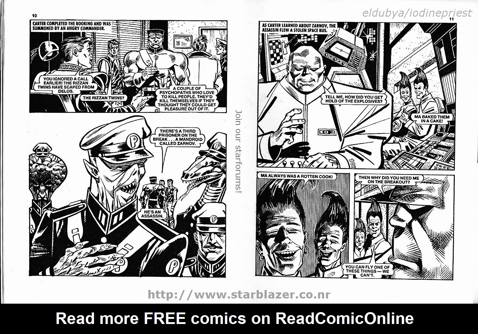 Read online Starblazer comic -  Issue #280 - 7