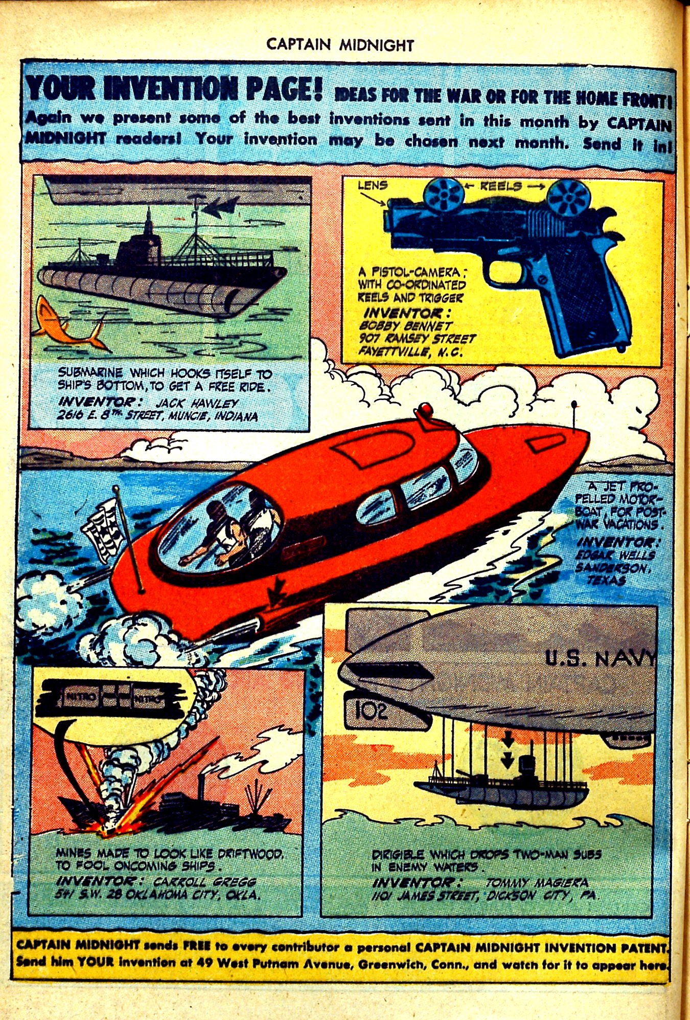 Read online Captain Midnight (1942) comic -  Issue #35 - 13