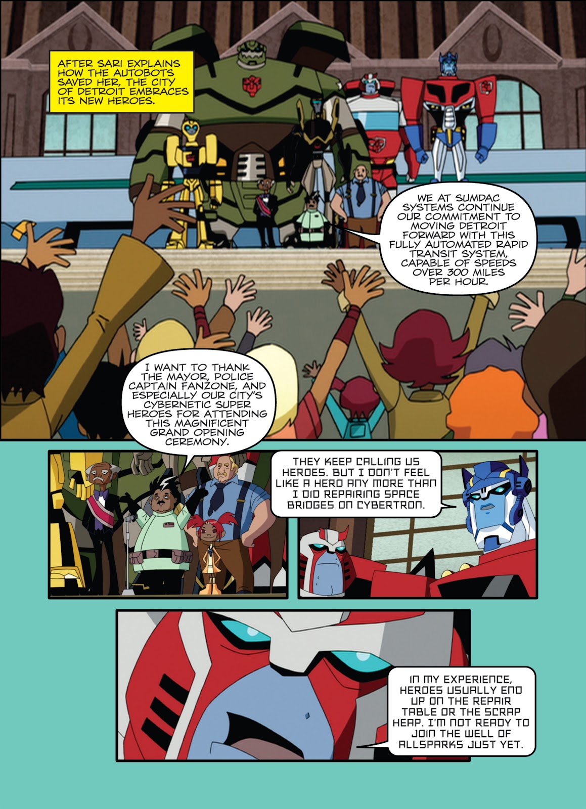 Transformers Animated issue 1 - Page 81