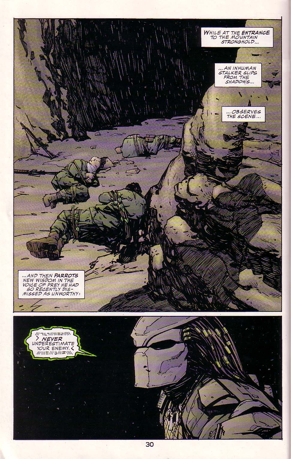 Read online Superman vs. Predator comic -  Issue #2 - 32