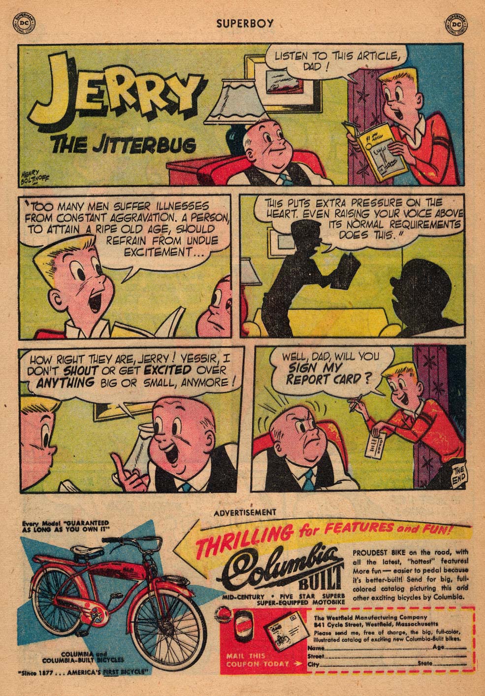 Read online Superboy (1949) comic -  Issue #12 - 26