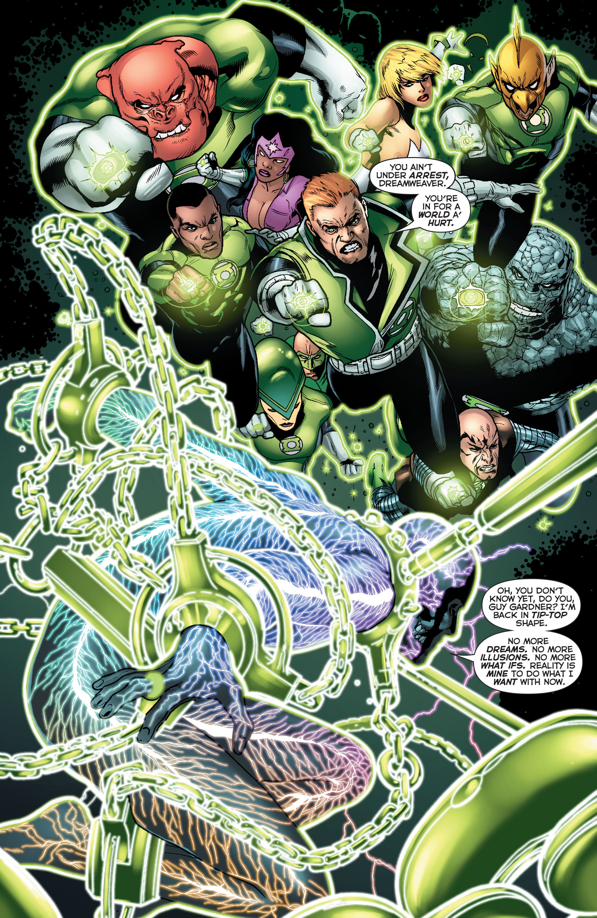 Read online Green Lantern: The Wrath of the First Lantern comic -  Issue # TPB - 269