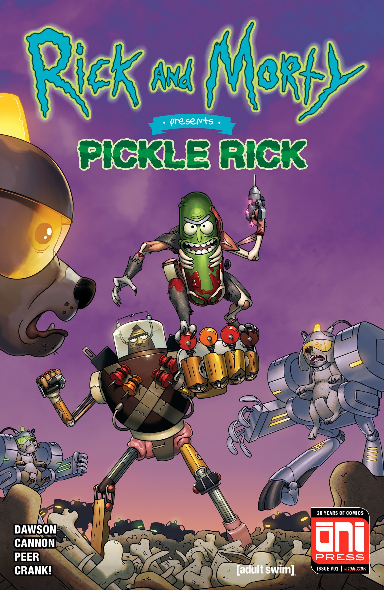 Read online Rick and Morty Presents: Pickle Rick comic -  Issue # Full - 1