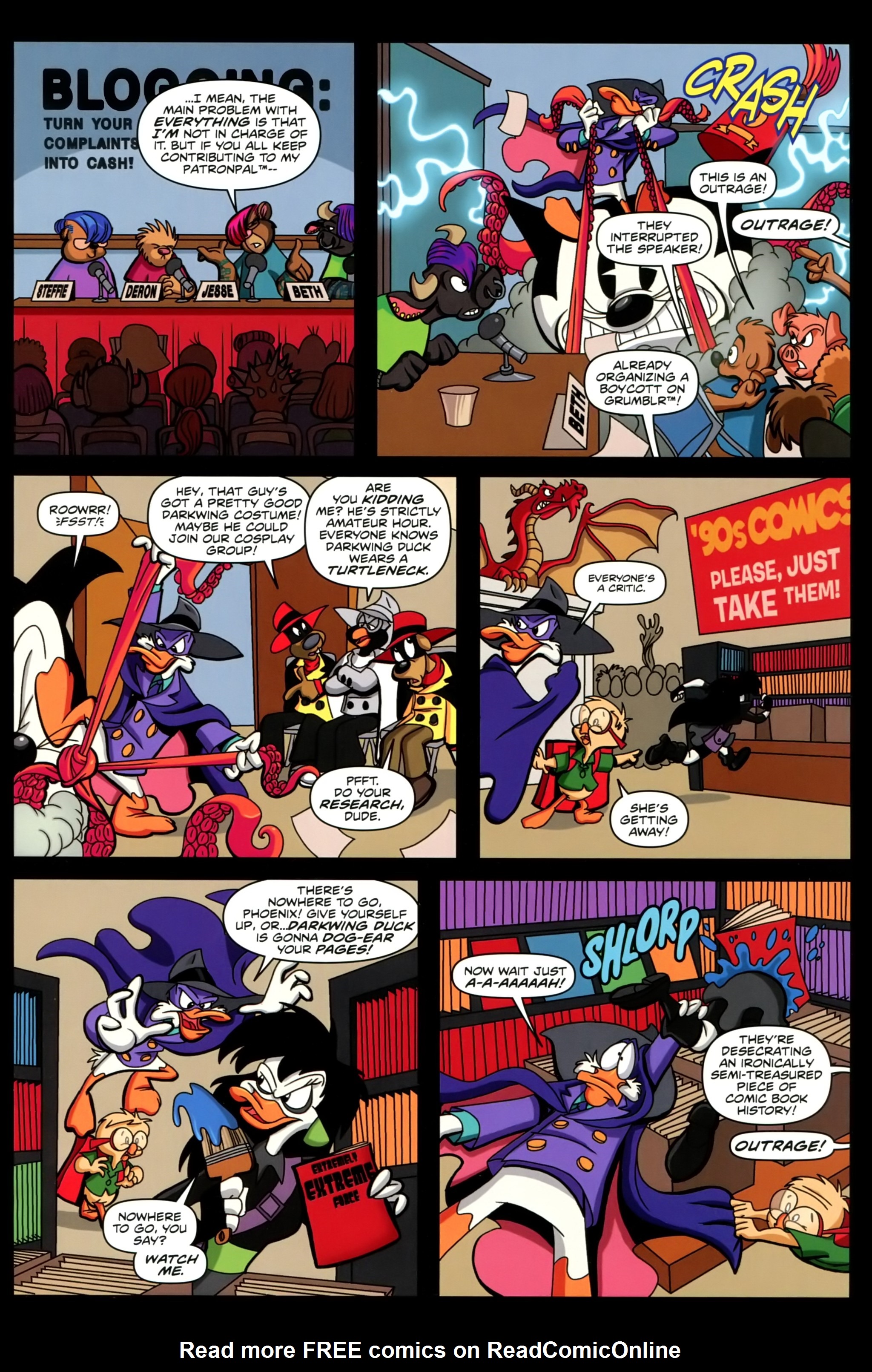 Read online Disney Darkwing Duck comic -  Issue #6 - 13