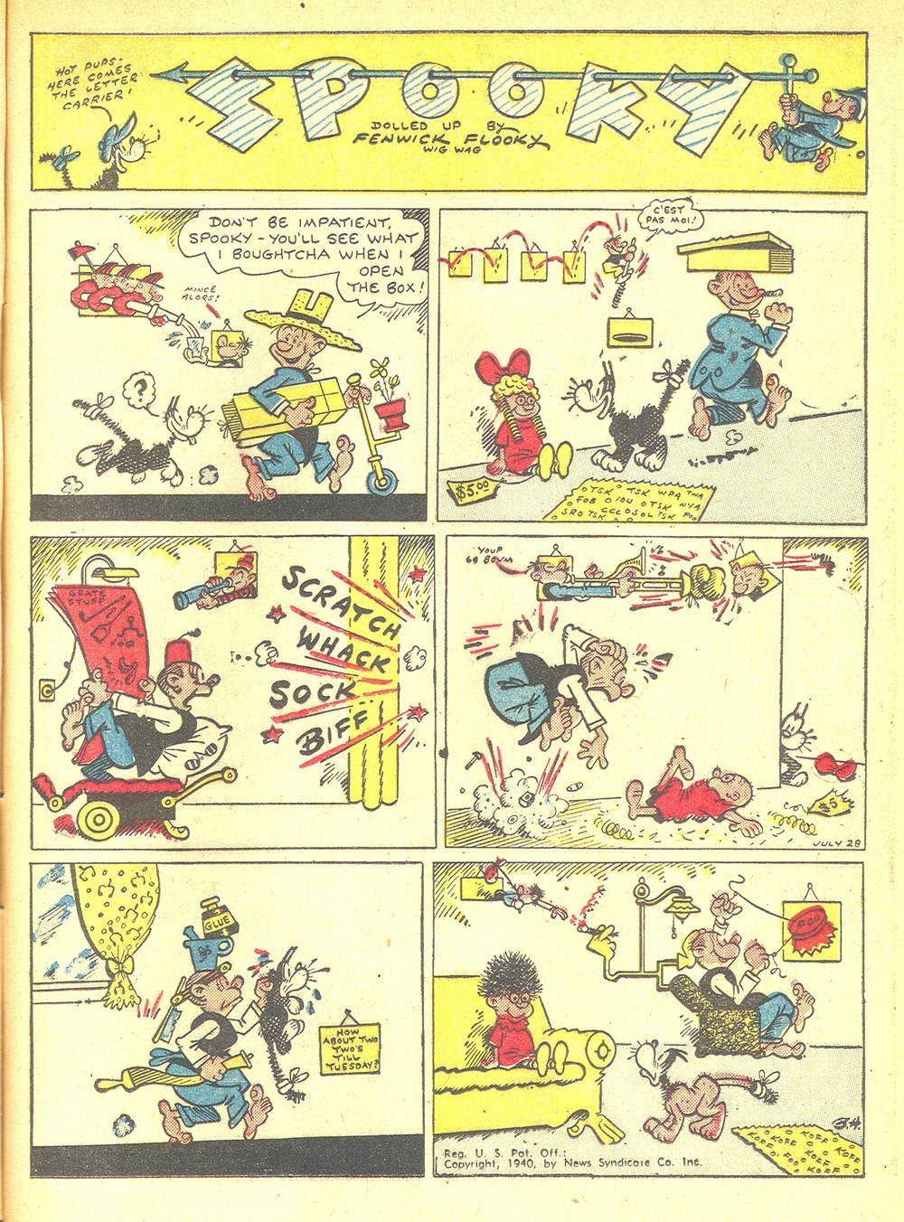 Read online Four Color Comics comic -  Issue #35 - 37