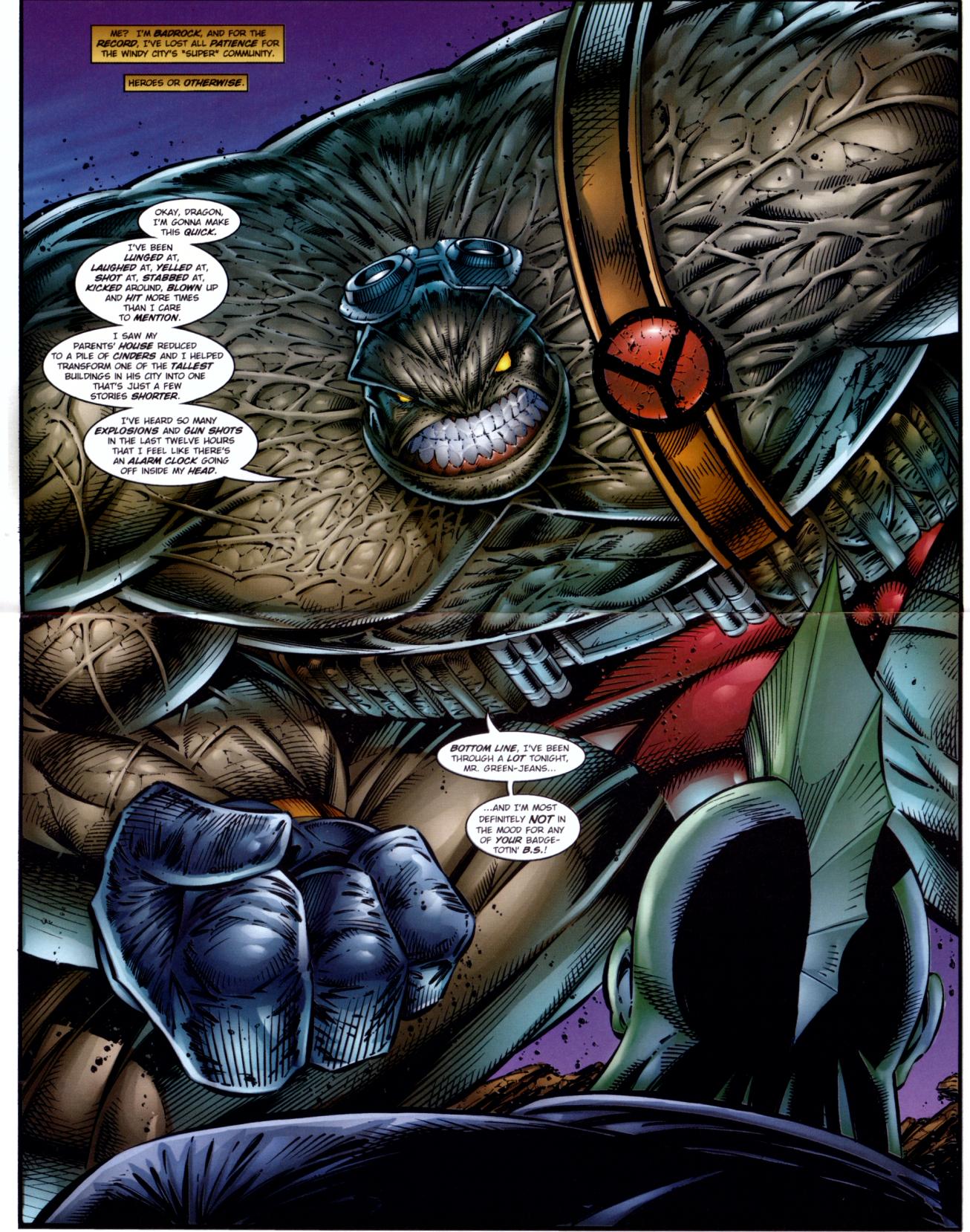 Read online Badrock comic -  Issue #2 - 4