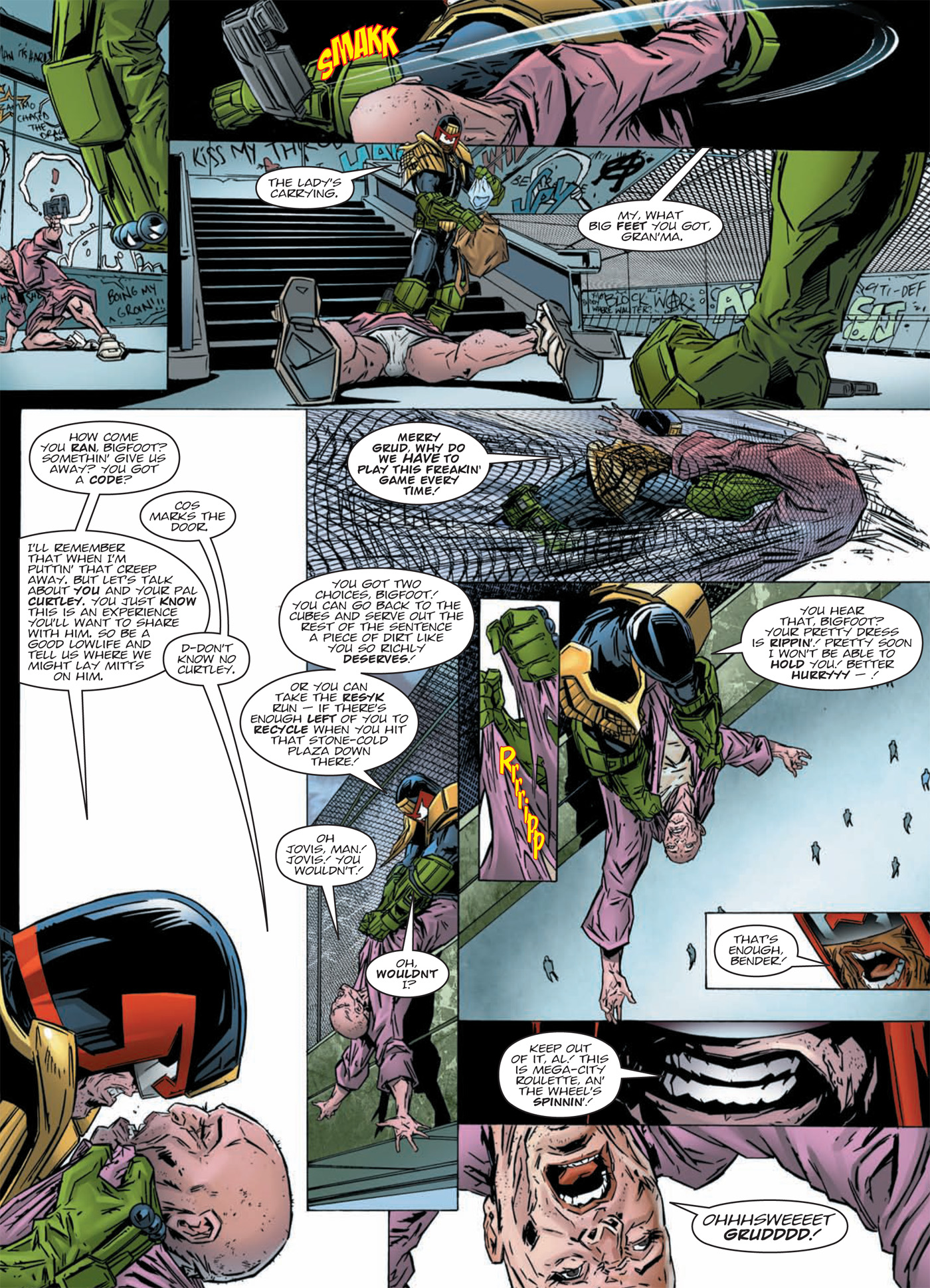 Read online Judge Dredd: Day of Chaos: Fallout comic -  Issue # TPB (Part 3) - 19