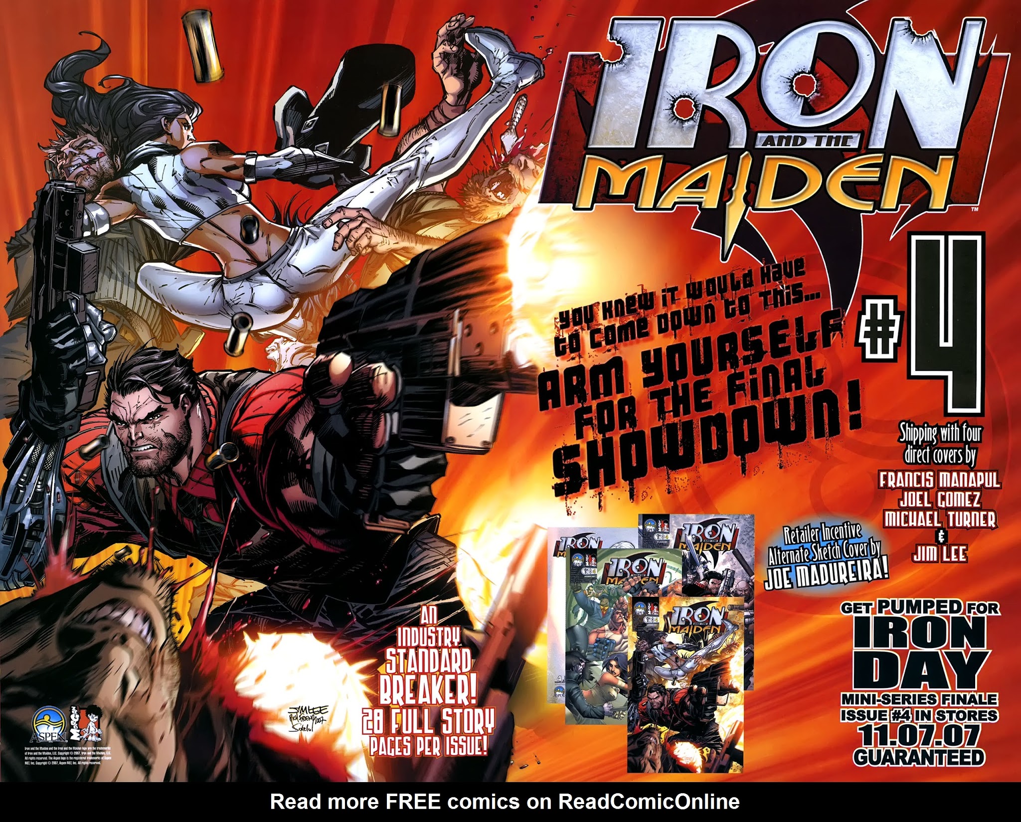 Read online Iron and the Maiden comic -  Issue #3 - 32