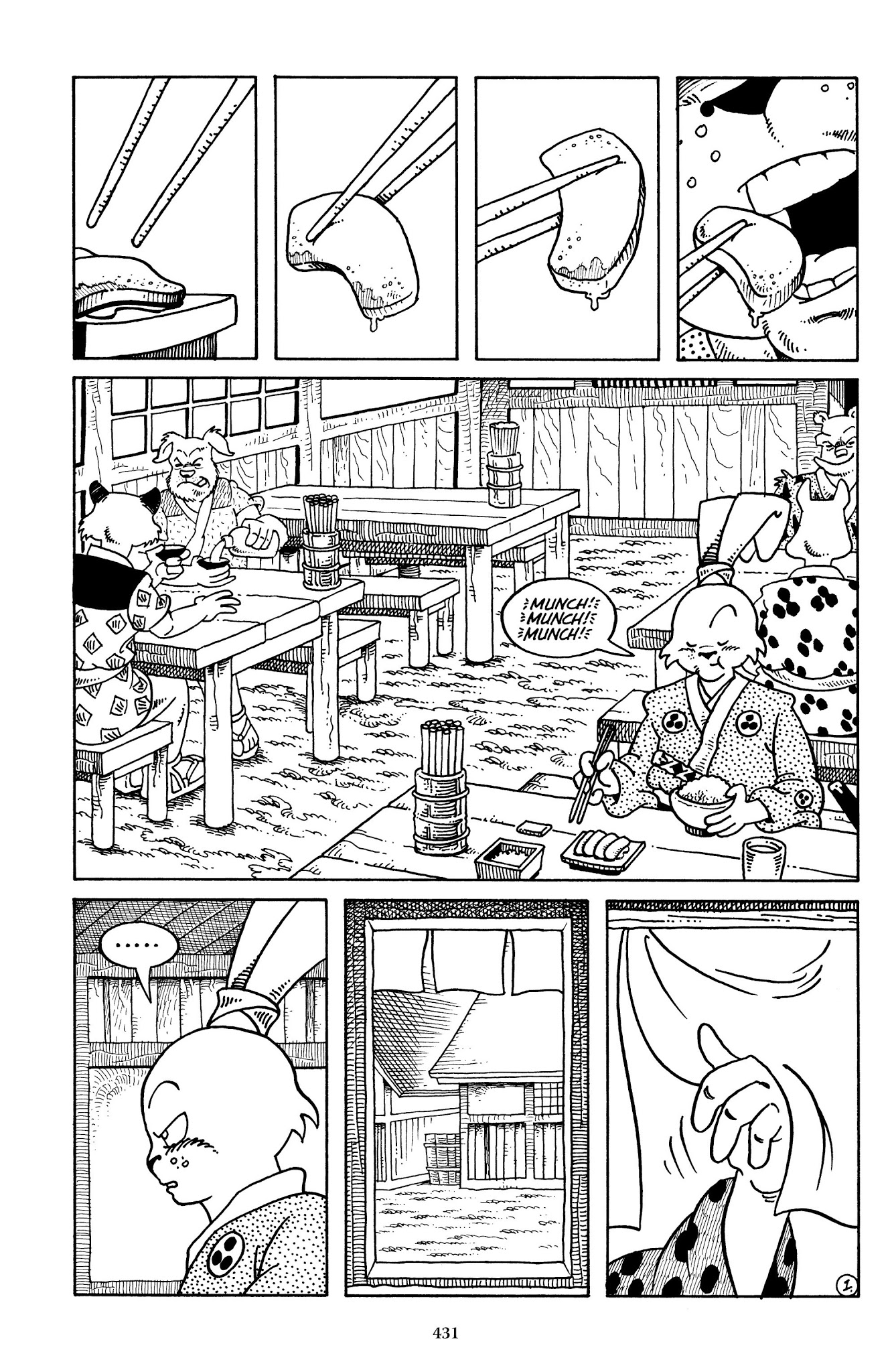 Read online The Usagi Yojimbo Saga comic -  Issue # TPB 1 - 421