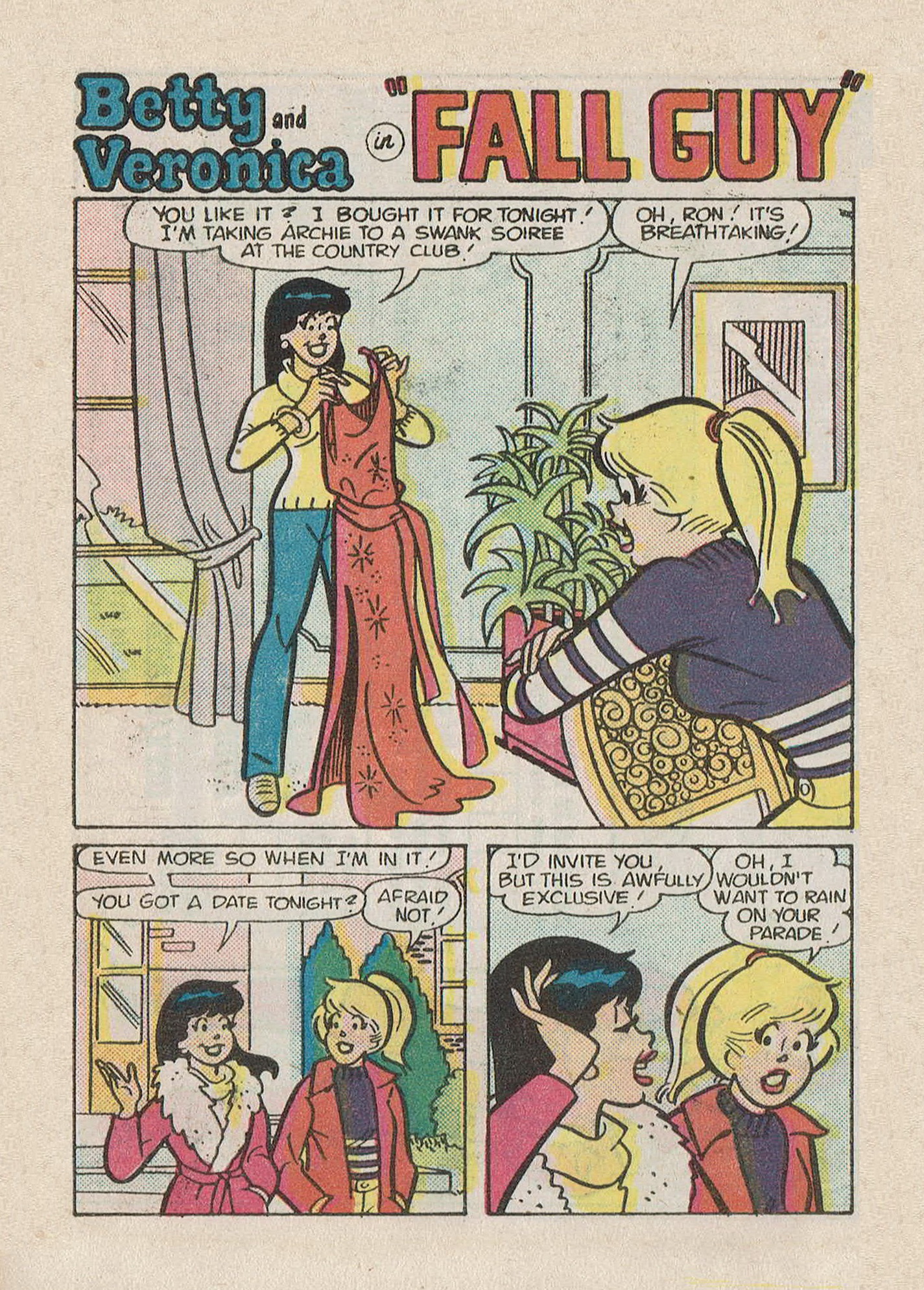 Read online Betty and Veronica Digest Magazine comic -  Issue #28 - 110