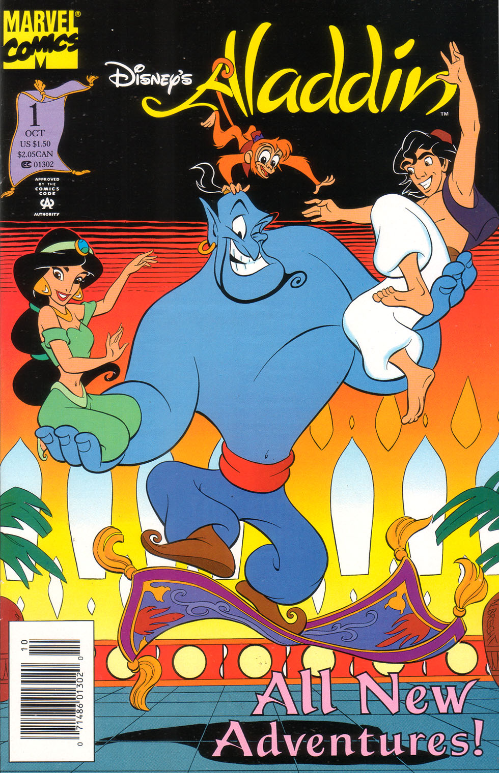 Read online Disney's Aladdin comic -  Issue #1 - 1