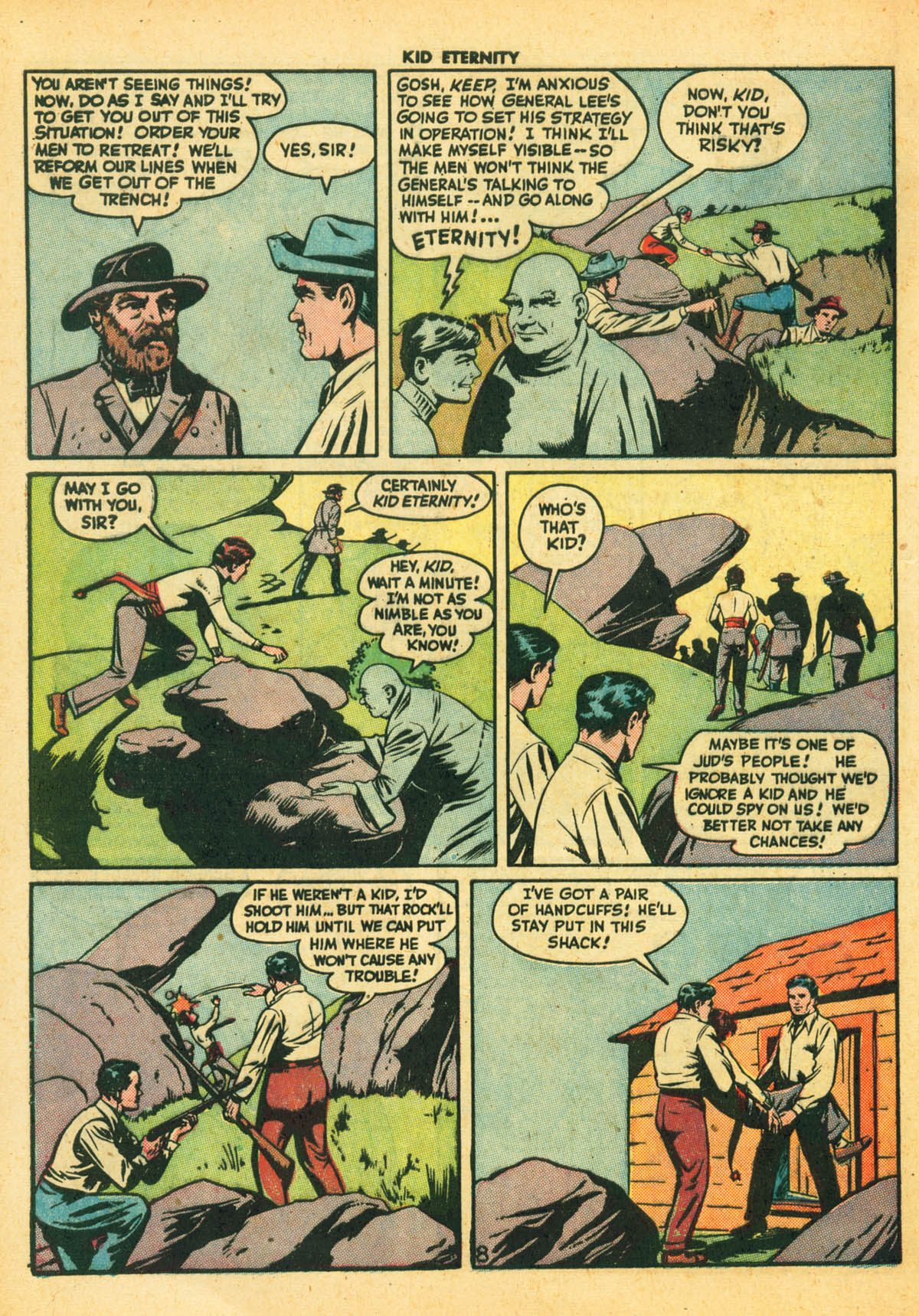 Read online Kid Eternity (1946) comic -  Issue #2 - 10