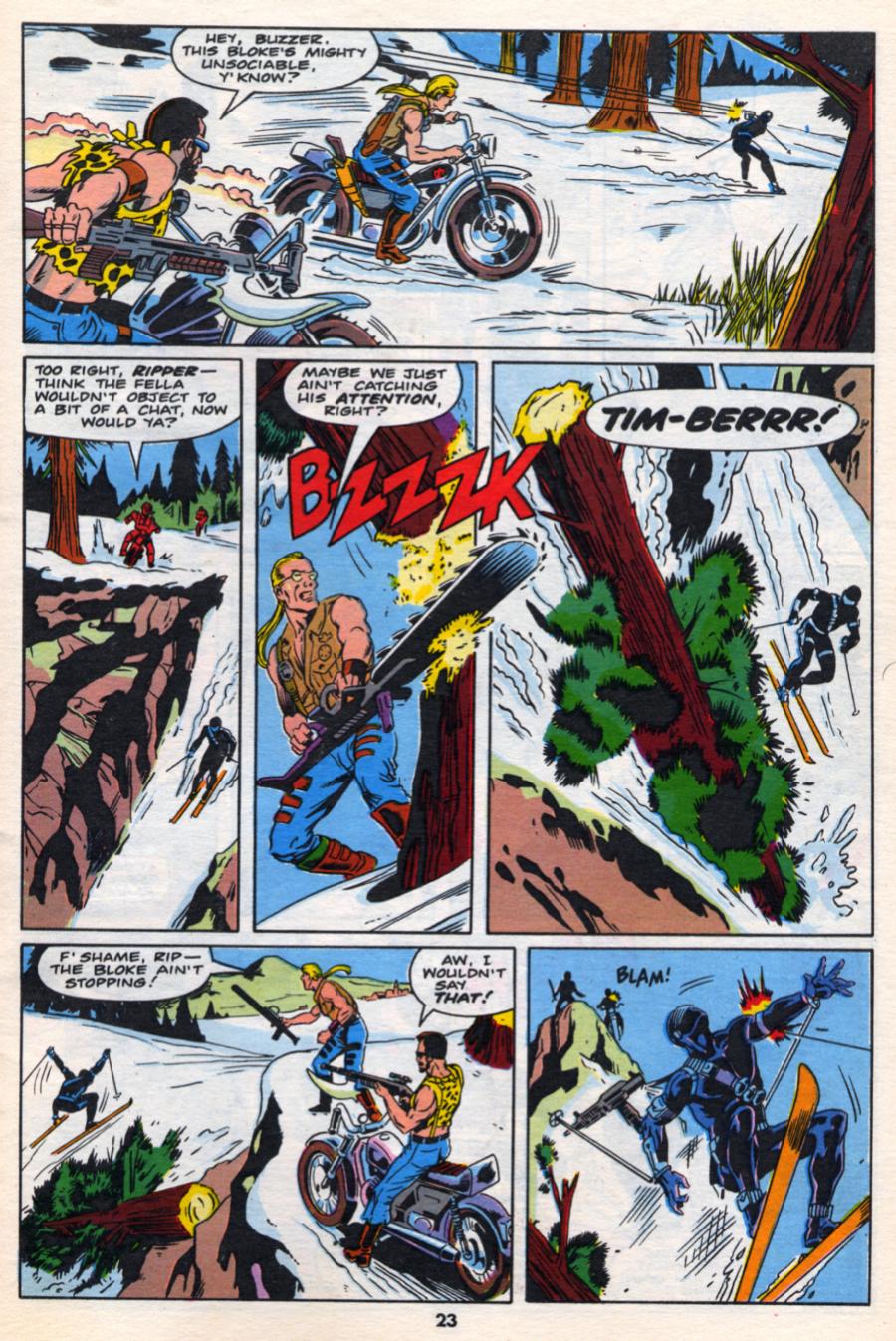 Read online G.I. Joe European Missions comic -  Issue #12 - 22
