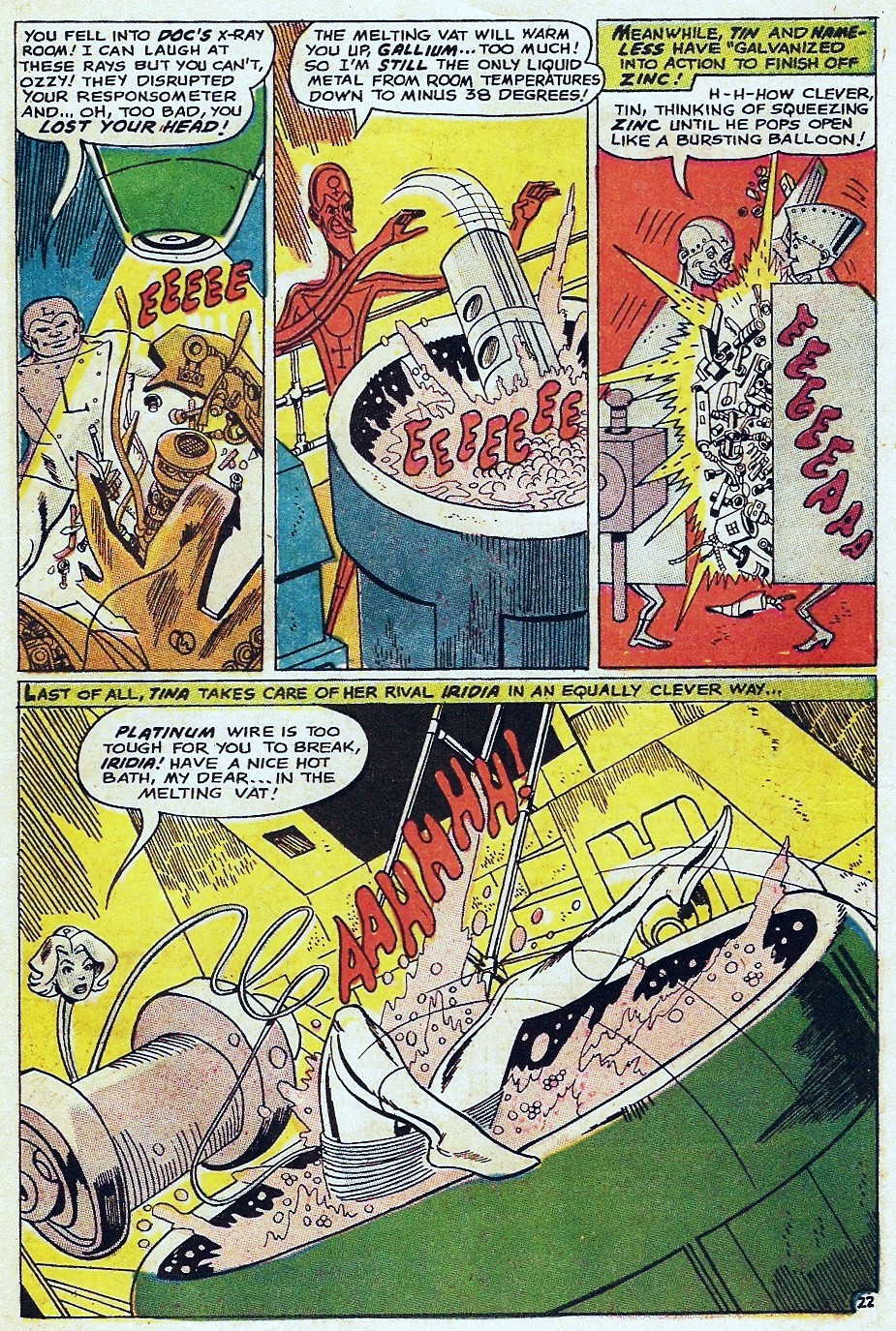 Read online Metal Men (1963) comic -  Issue #31 - 31