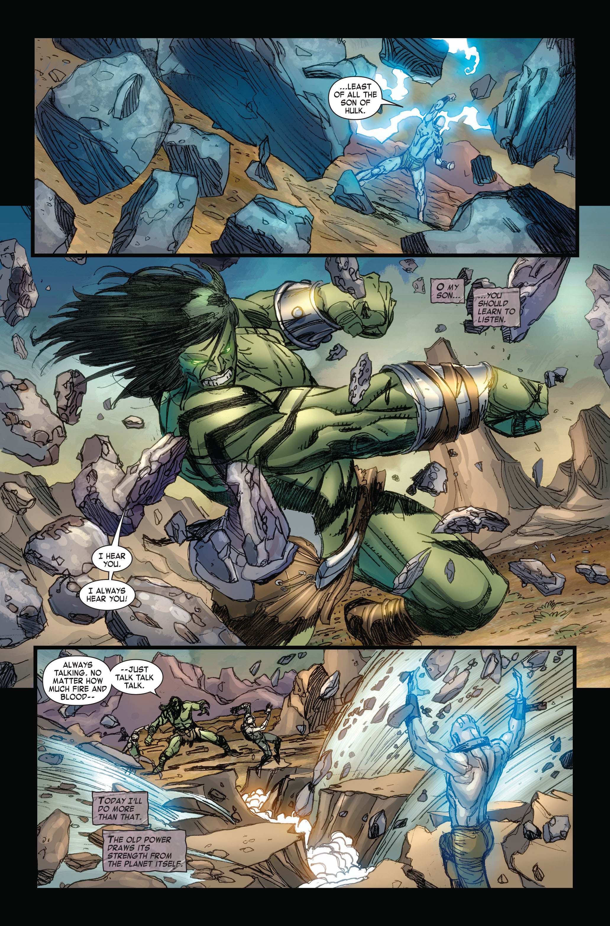 Read online Skaar: Son of Hulk comic -  Issue #5 - 8