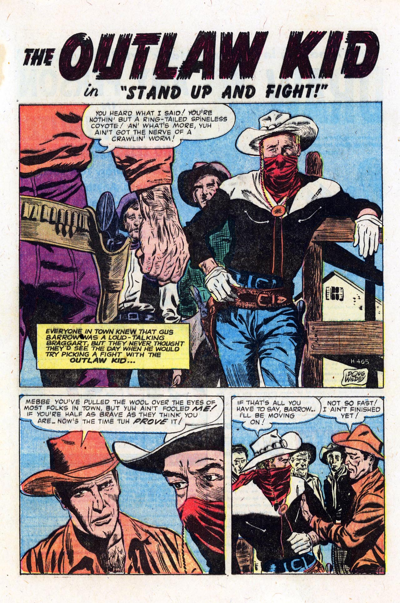 Read online The Outlaw Kid (1954) comic -  Issue #10 - 16