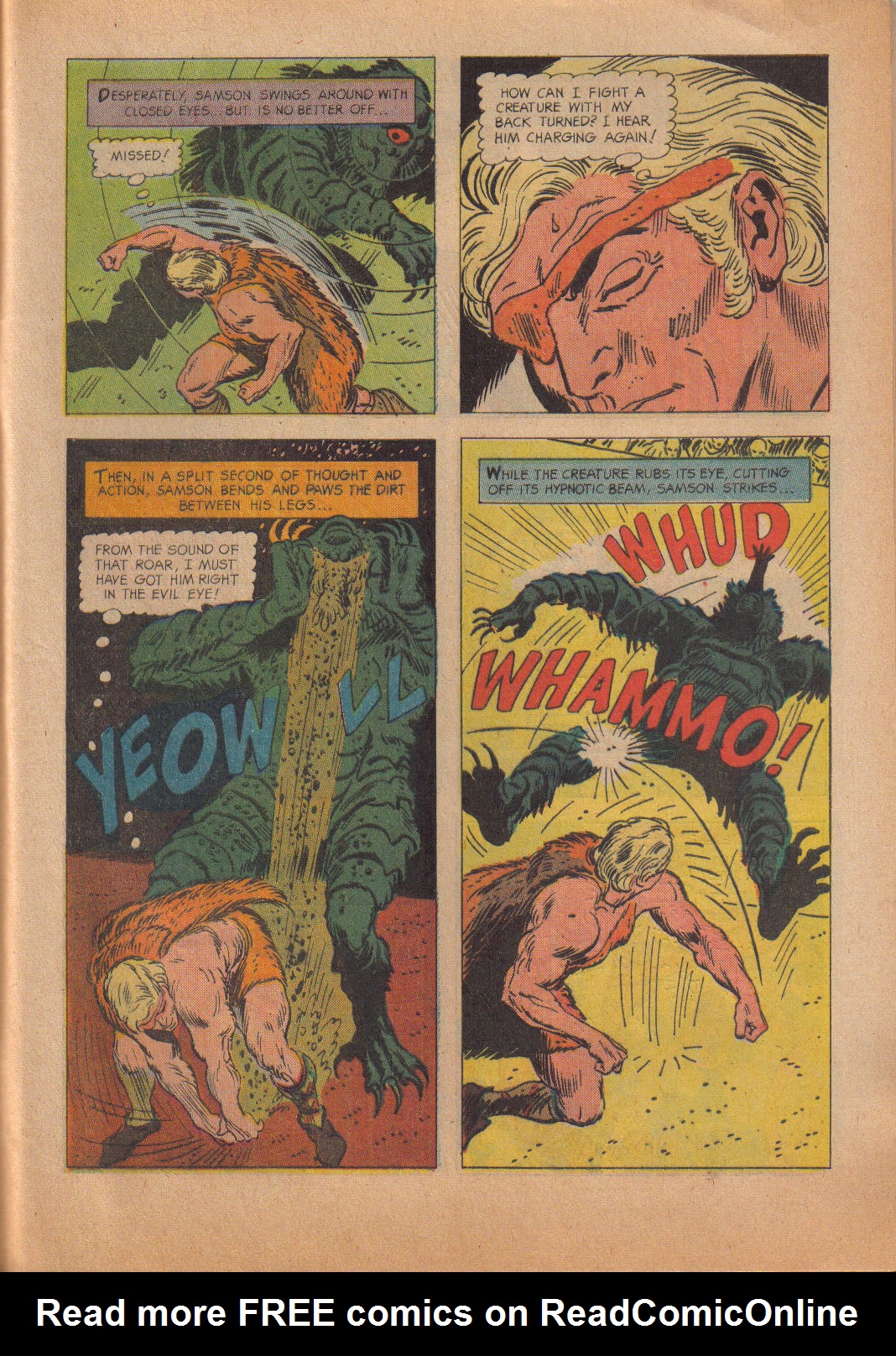 Read online Mighty Samson (1964) comic -  Issue #4 - 29