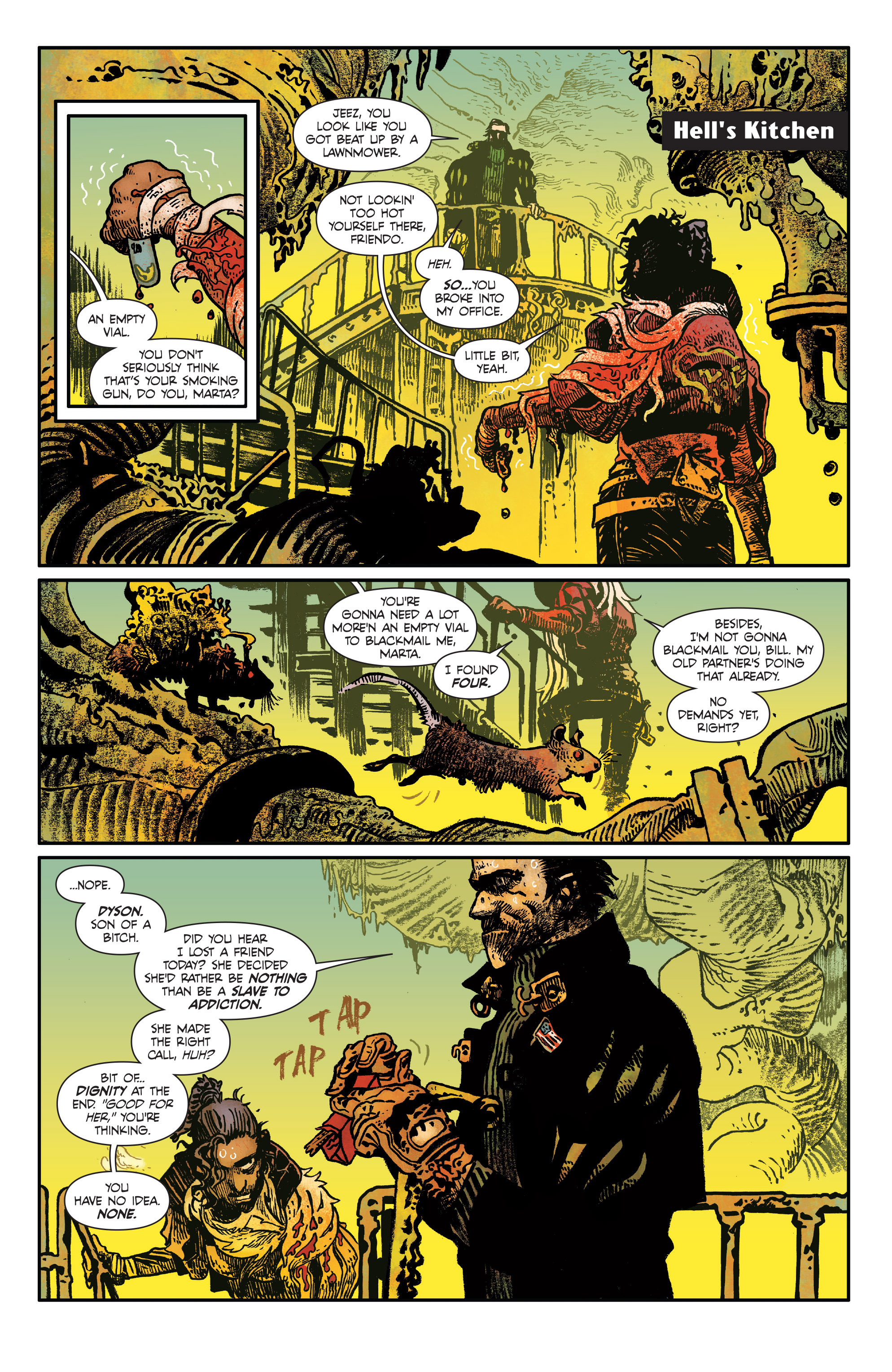 Read online Paknadel & Trakhanov's Turncoat comic -  Issue #3 - 19