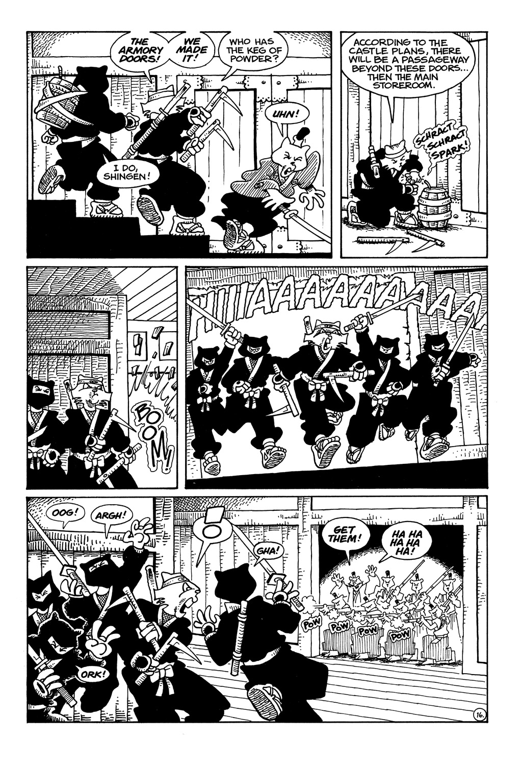 Read online Usagi Yojimbo (1987) comic -  Issue #17 - 17
