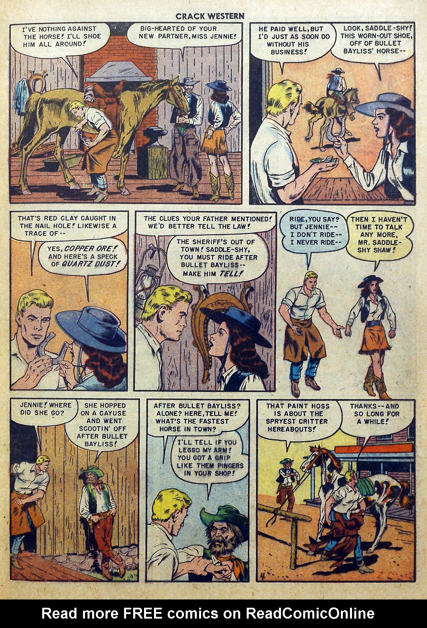 Read online Crack Western comic -  Issue #65 - 21