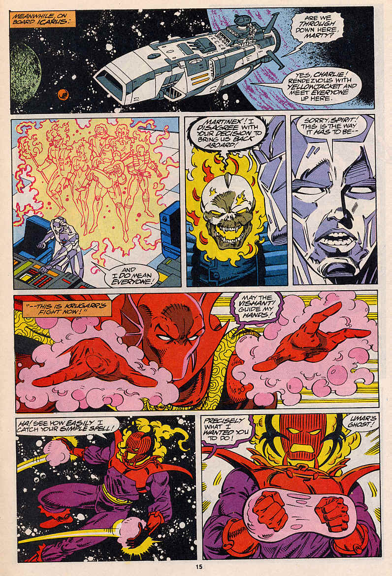 Read online Guardians of the Galaxy (1990) comic -  Issue #37 - 12