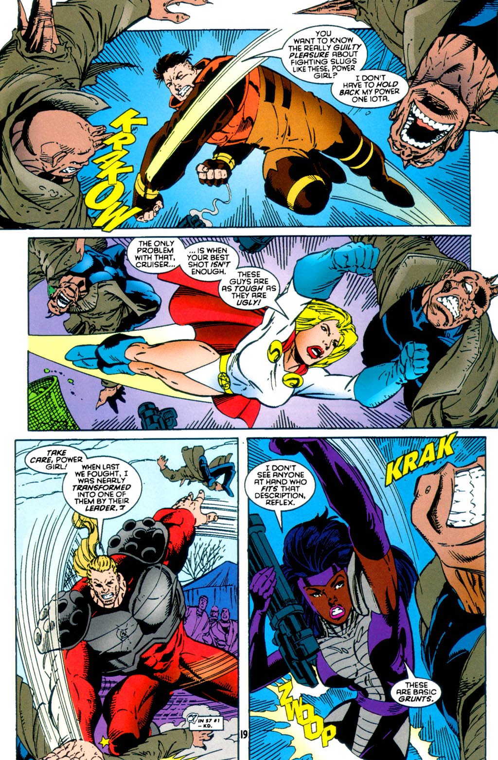 Read online Sovereign Seven comic -  Issue #32 - 19