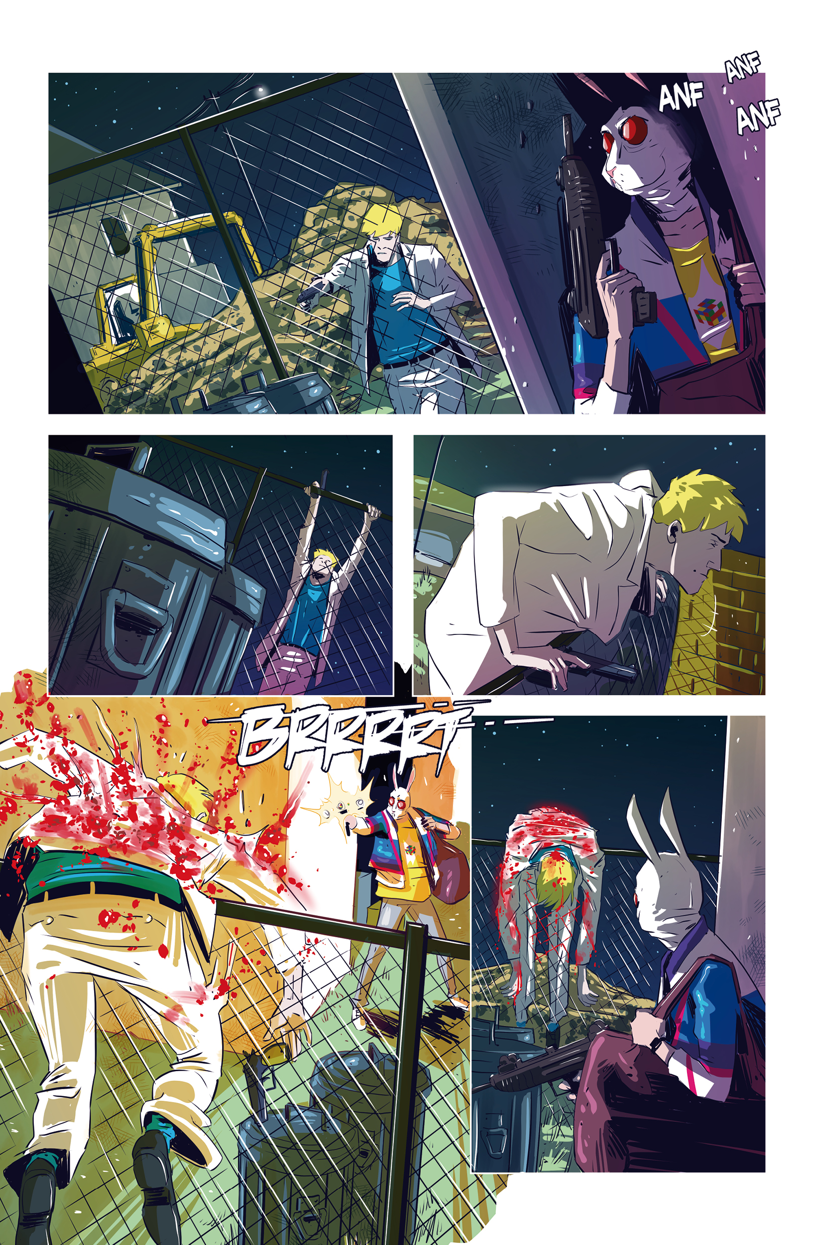 Read online Hotline Miami Wildlife comic -  Issue #2 - 11