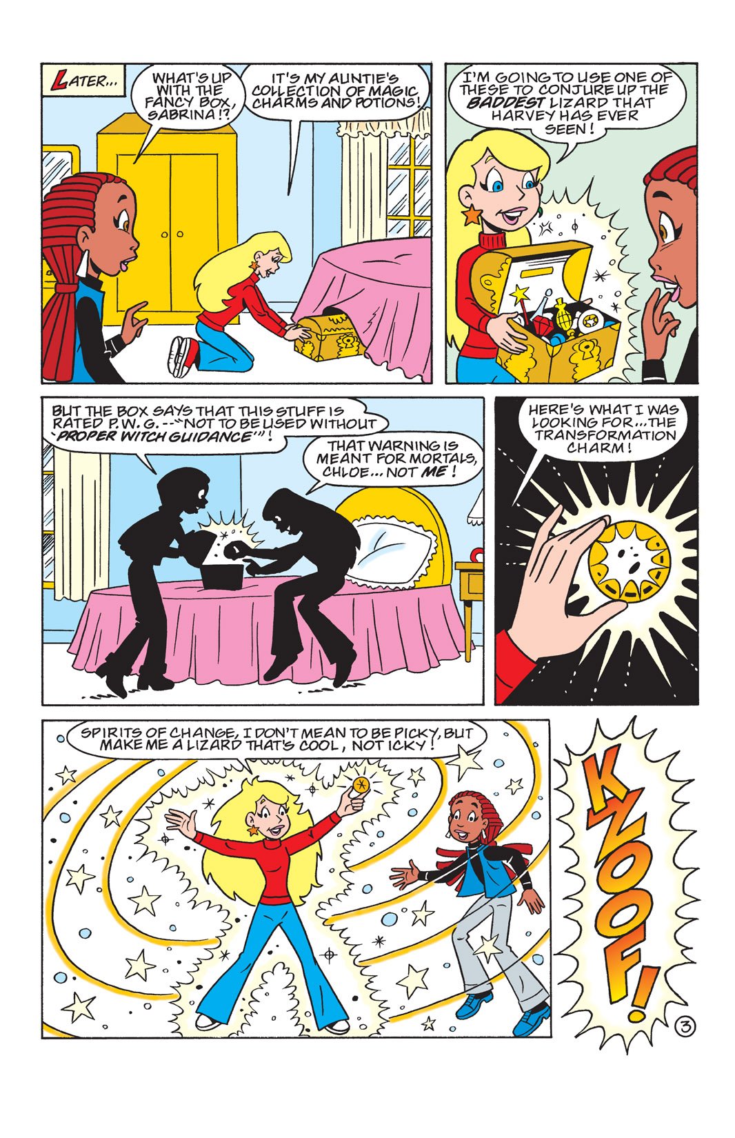 Read online Sabrina the Teenage Witch (2000) comic -  Issue #29 - 22
