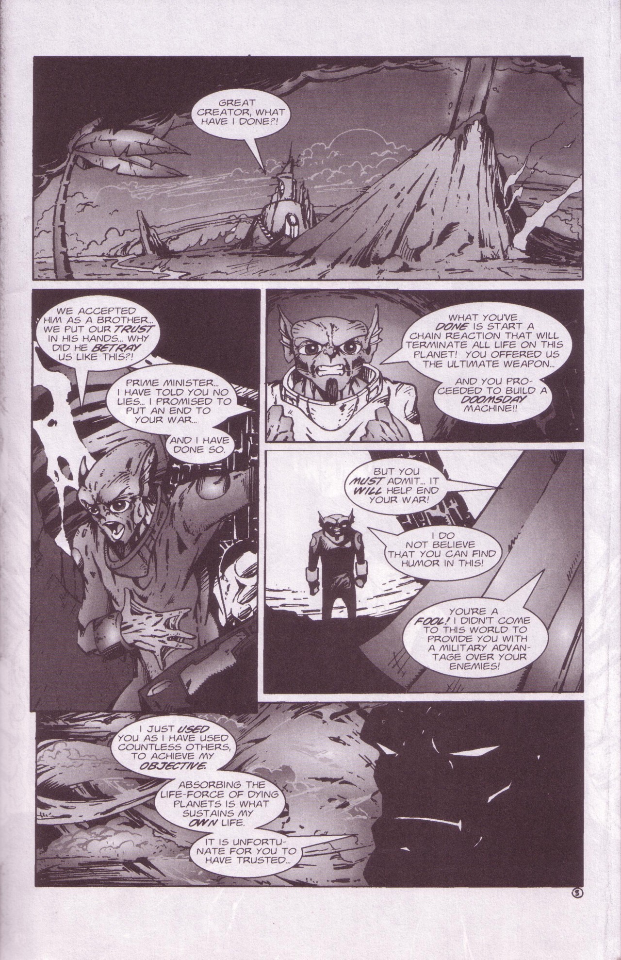 Read online Zen Intergalactic Ninja: Starquest comic -  Issue #1 - 5