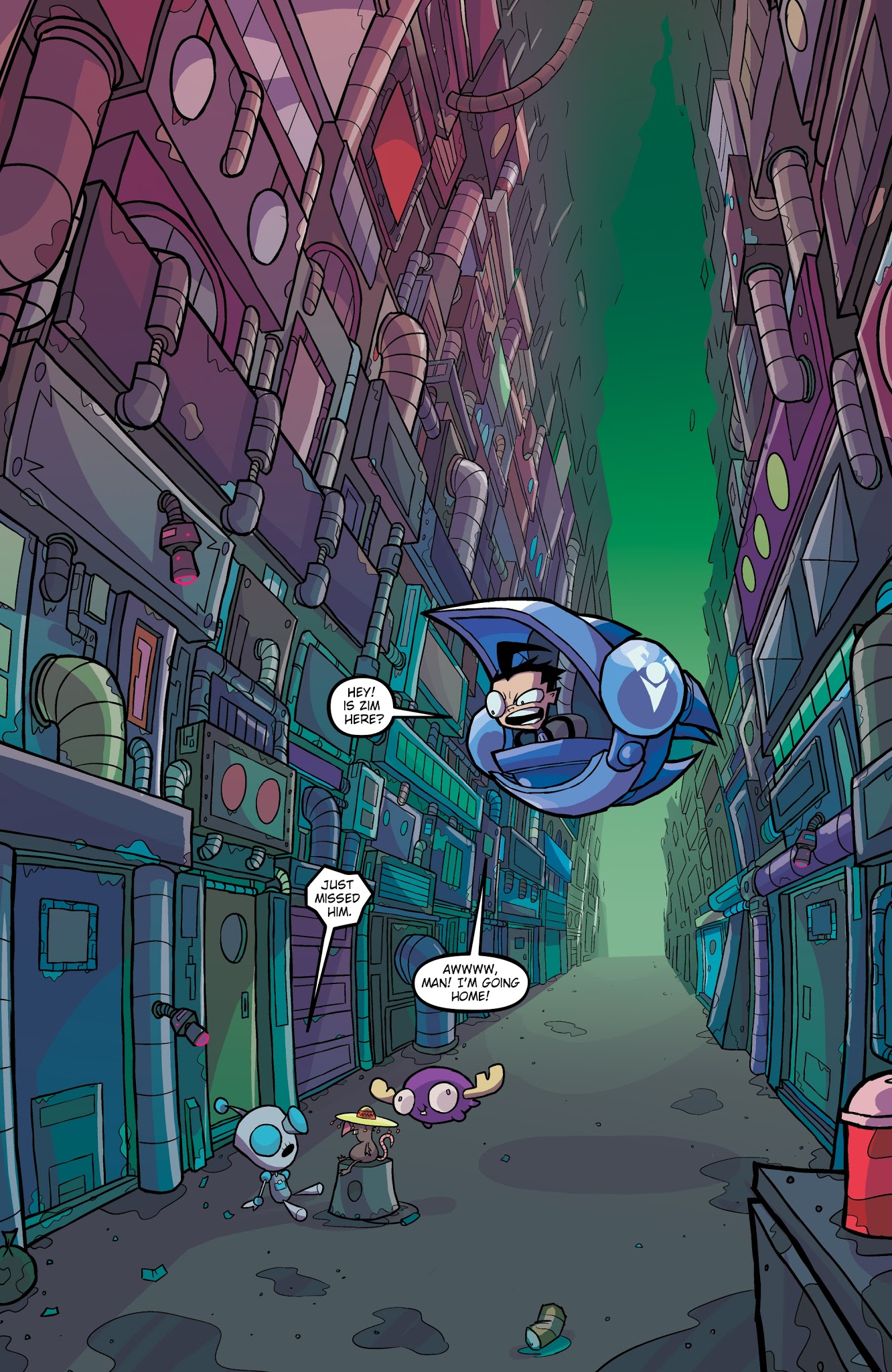 Read online Invader Zim comic -  Issue #24 - 23