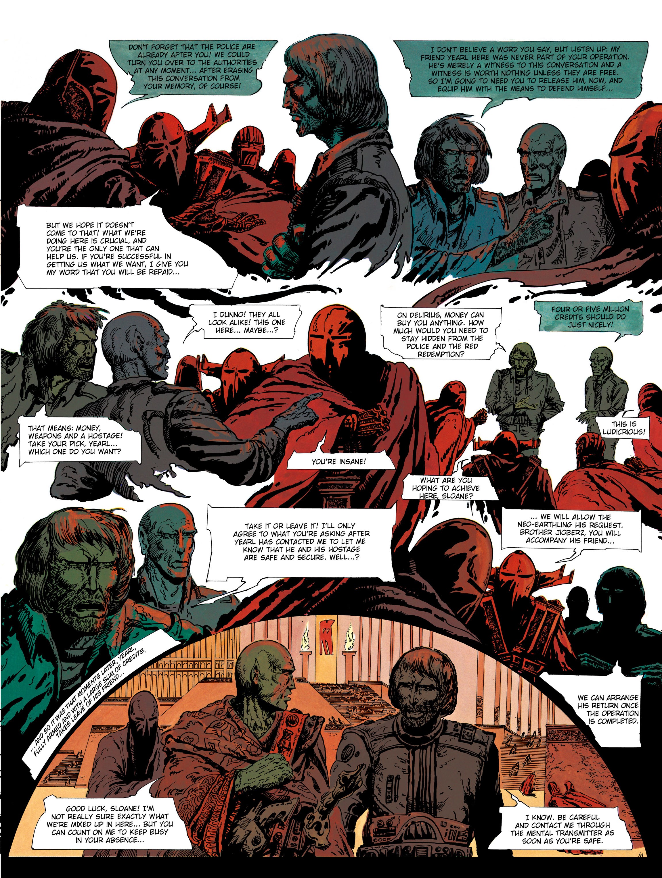 Read online Lone Sloane: Delirius comic -  Issue # Full - 43