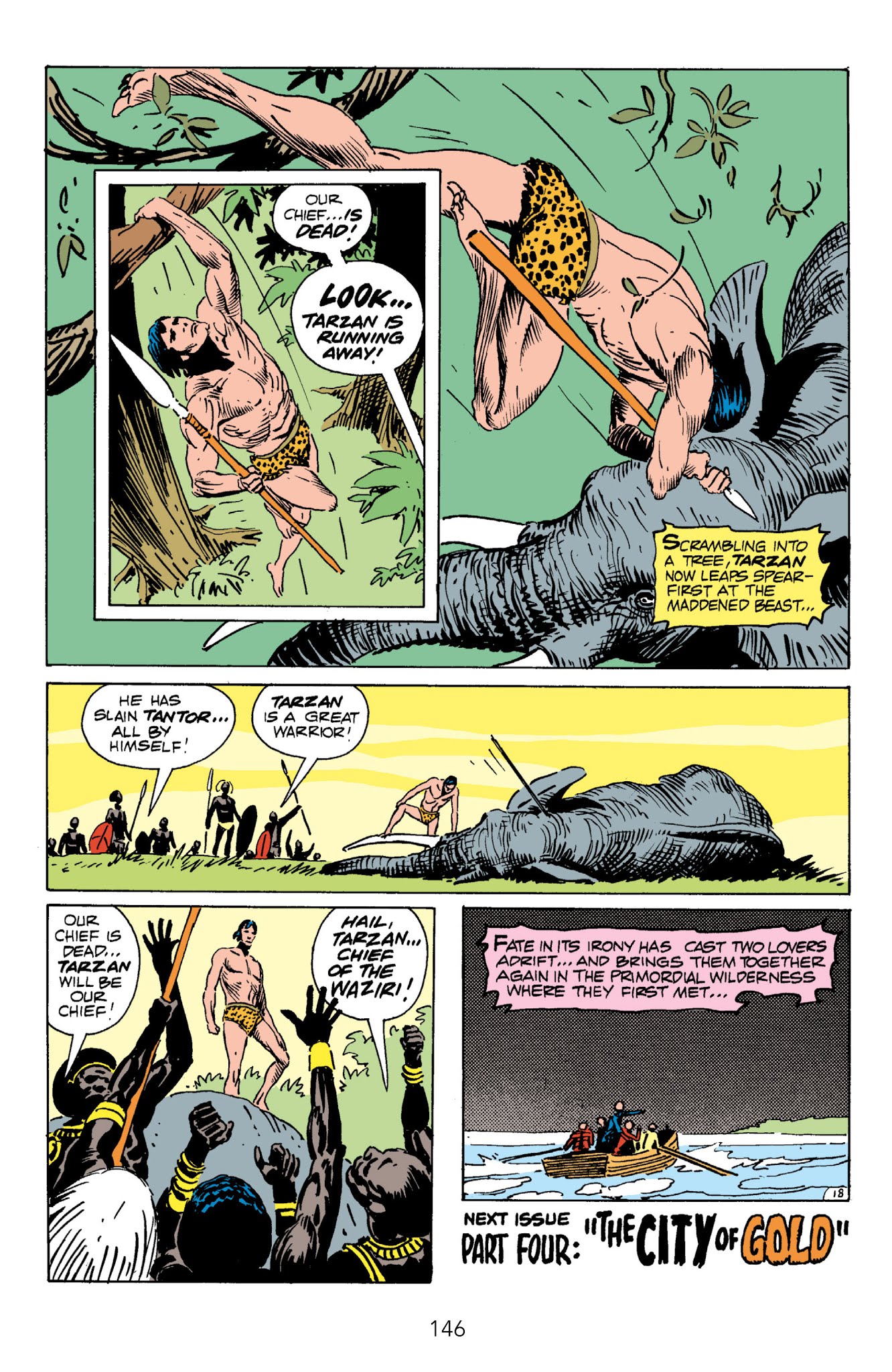 Read online Edgar Rice Burroughs' Tarzan The Joe Kubert Years comic -  Issue # TPB 2 (Part 2) - 41