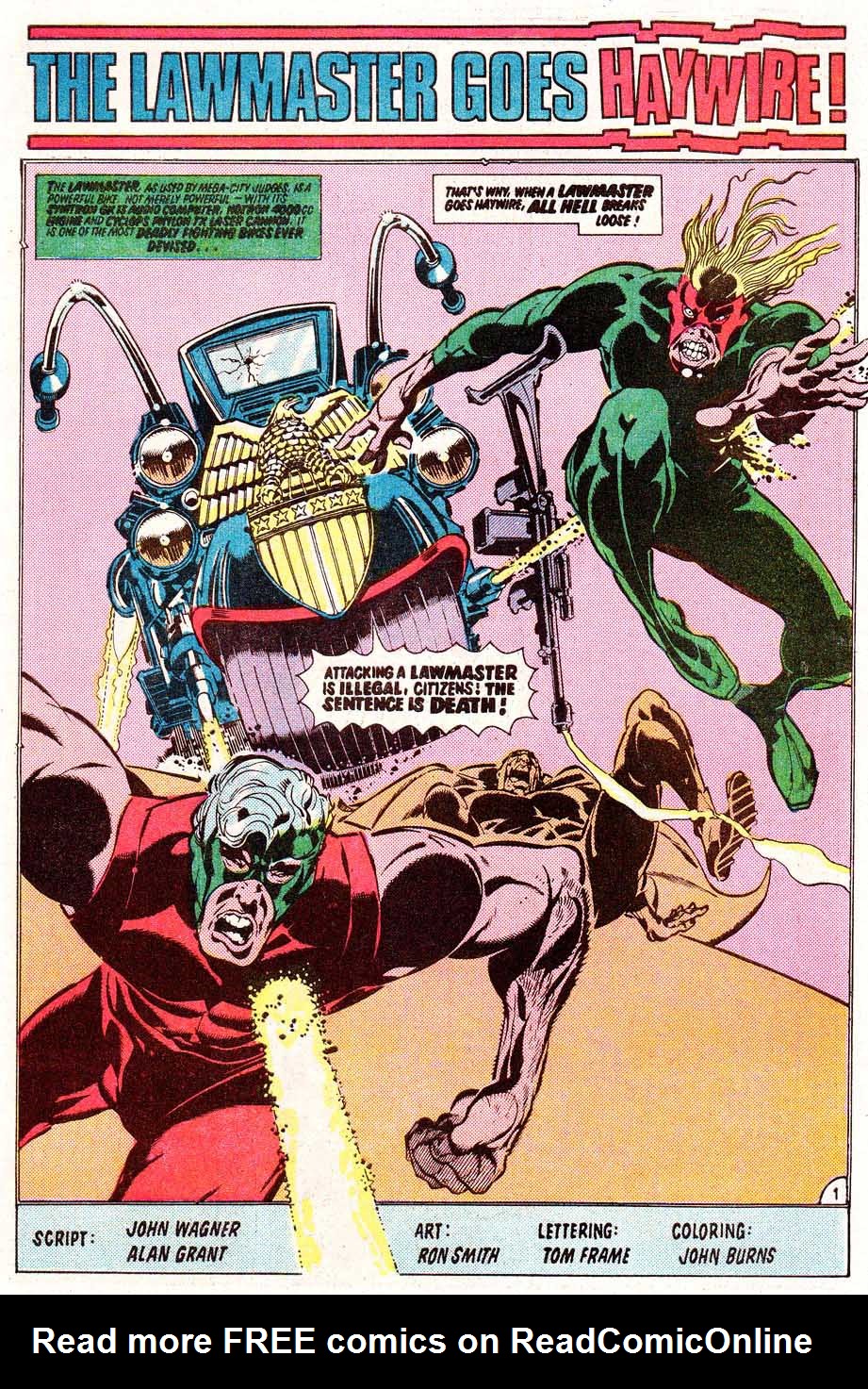 Read online Judge Dredd (1983) comic -  Issue #27 - 3