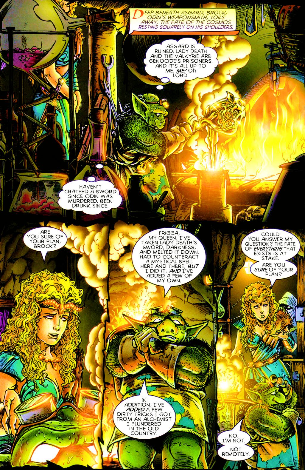 Read online Lady Death IV: The Crucible comic -  Issue #5 - 3