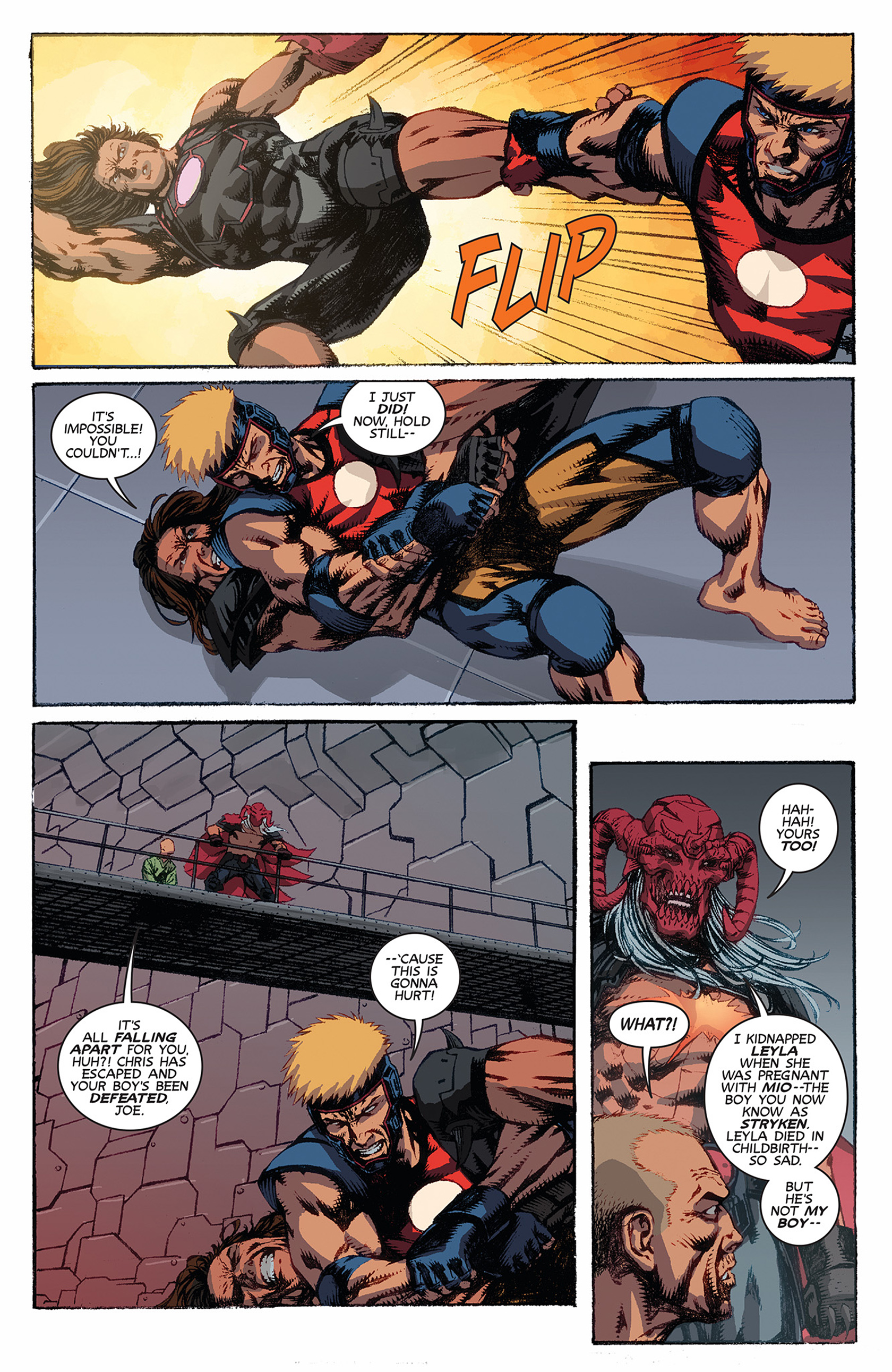 Read online Cage Hero comic -  Issue #4 - 16