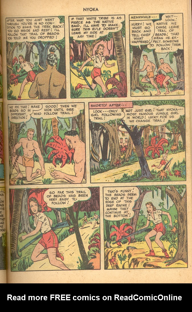 Read online Nyoka the Jungle Girl (1945) comic -  Issue #33 - 7