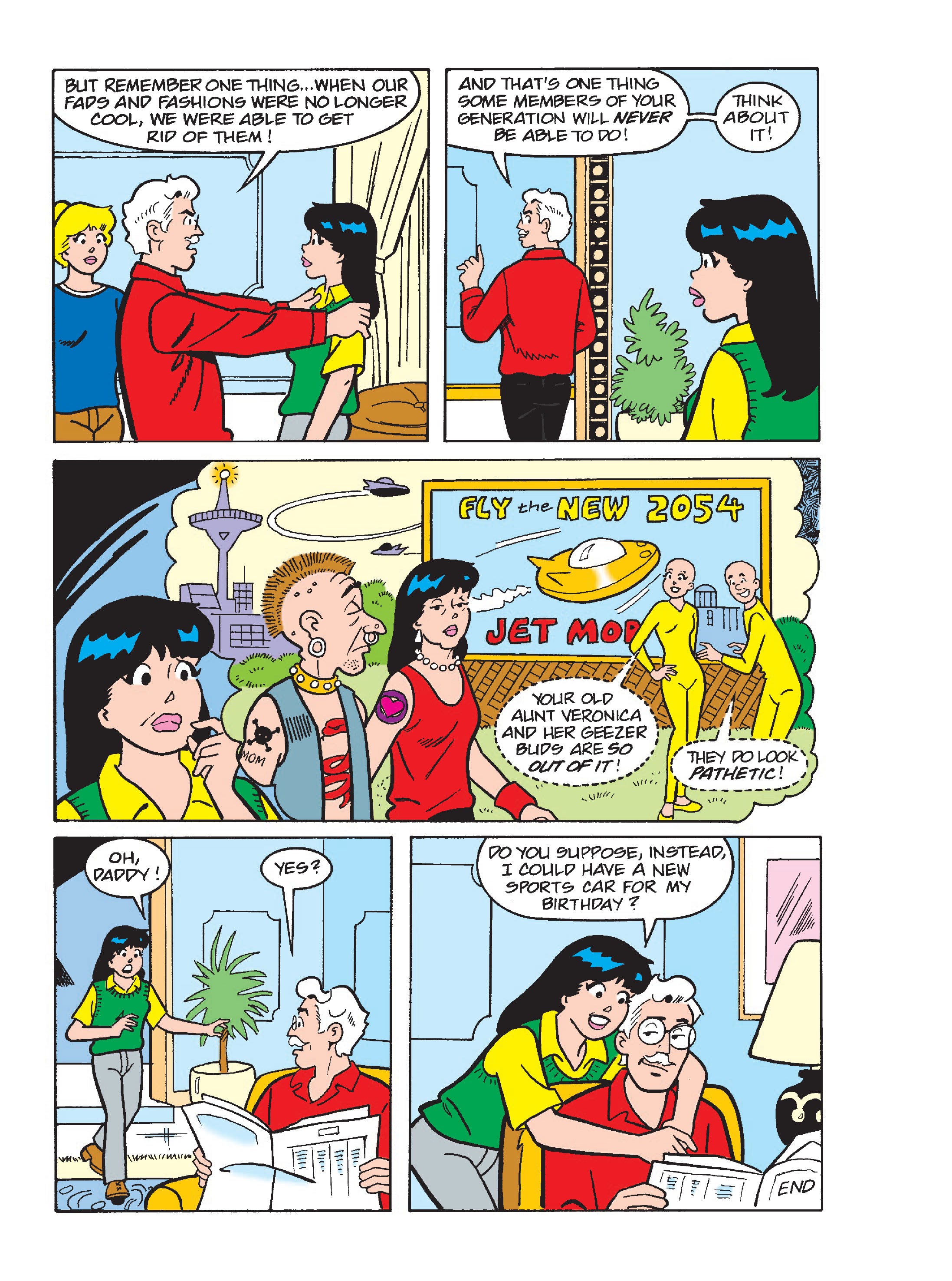 Read online World of Betty & Veronica Digest comic -  Issue #4 - 145