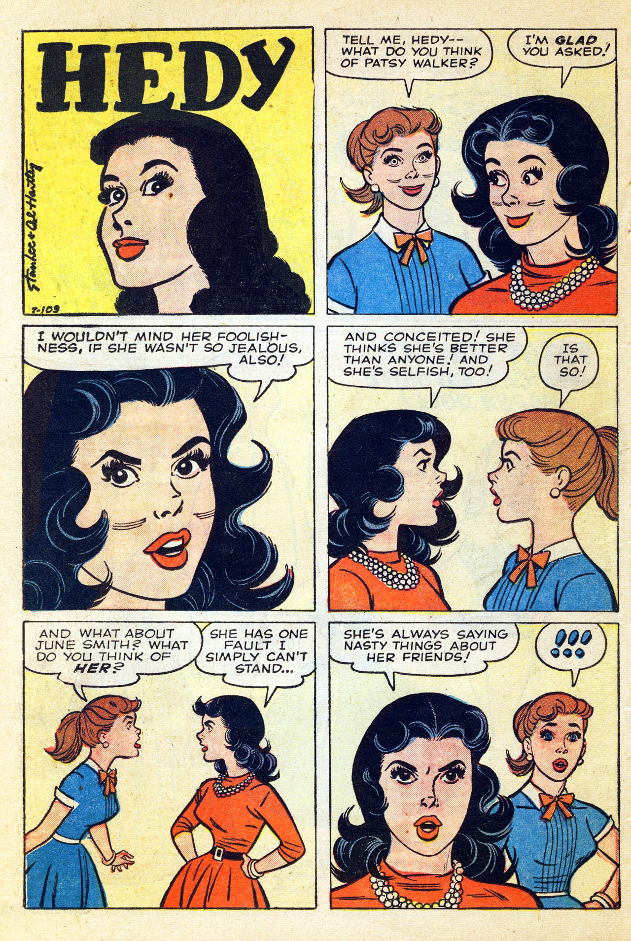 Read online Patsy and Hedy comic -  Issue #62 - 14