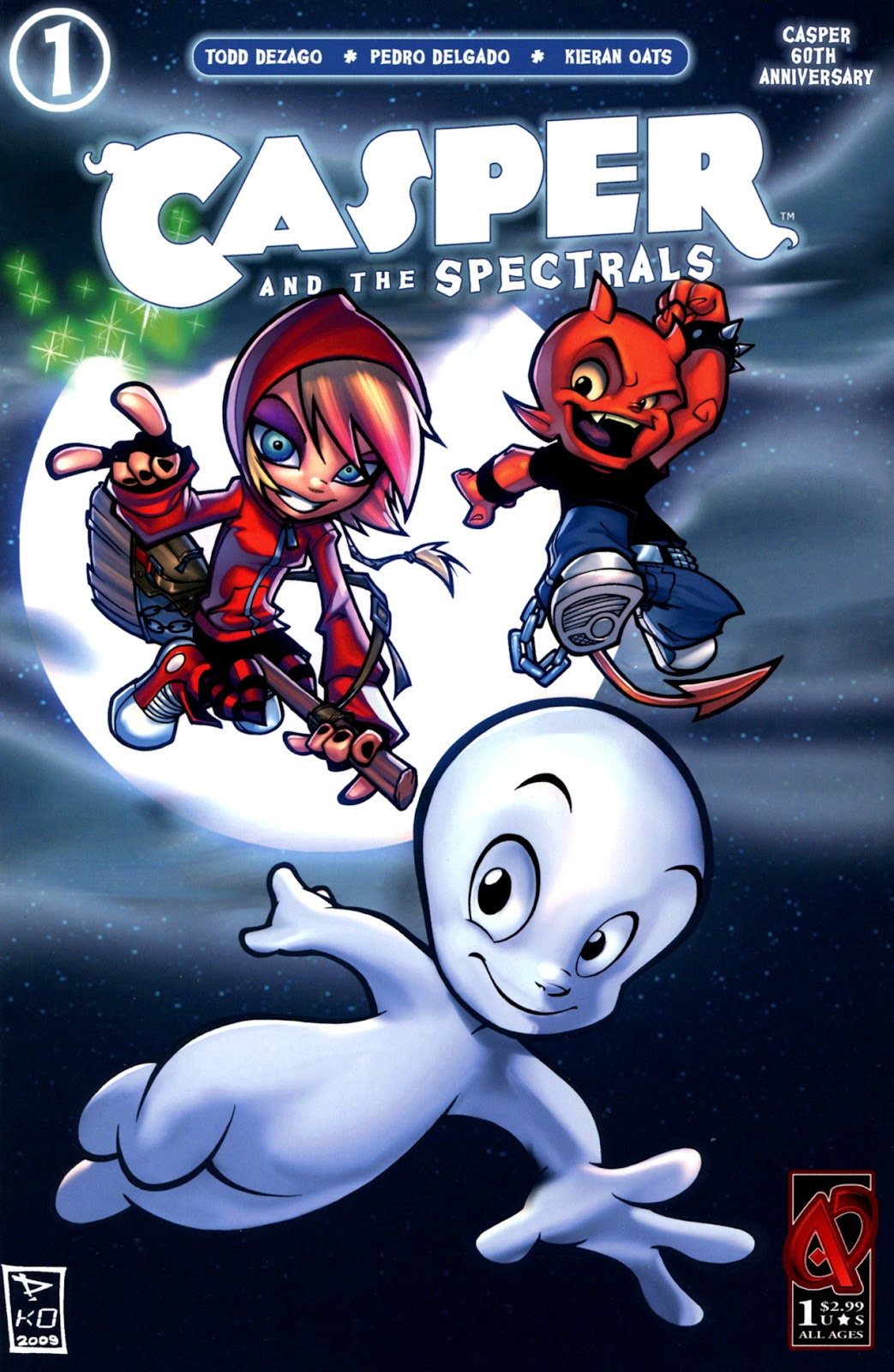 Casper and the Spectrals issue 1 - Page 1