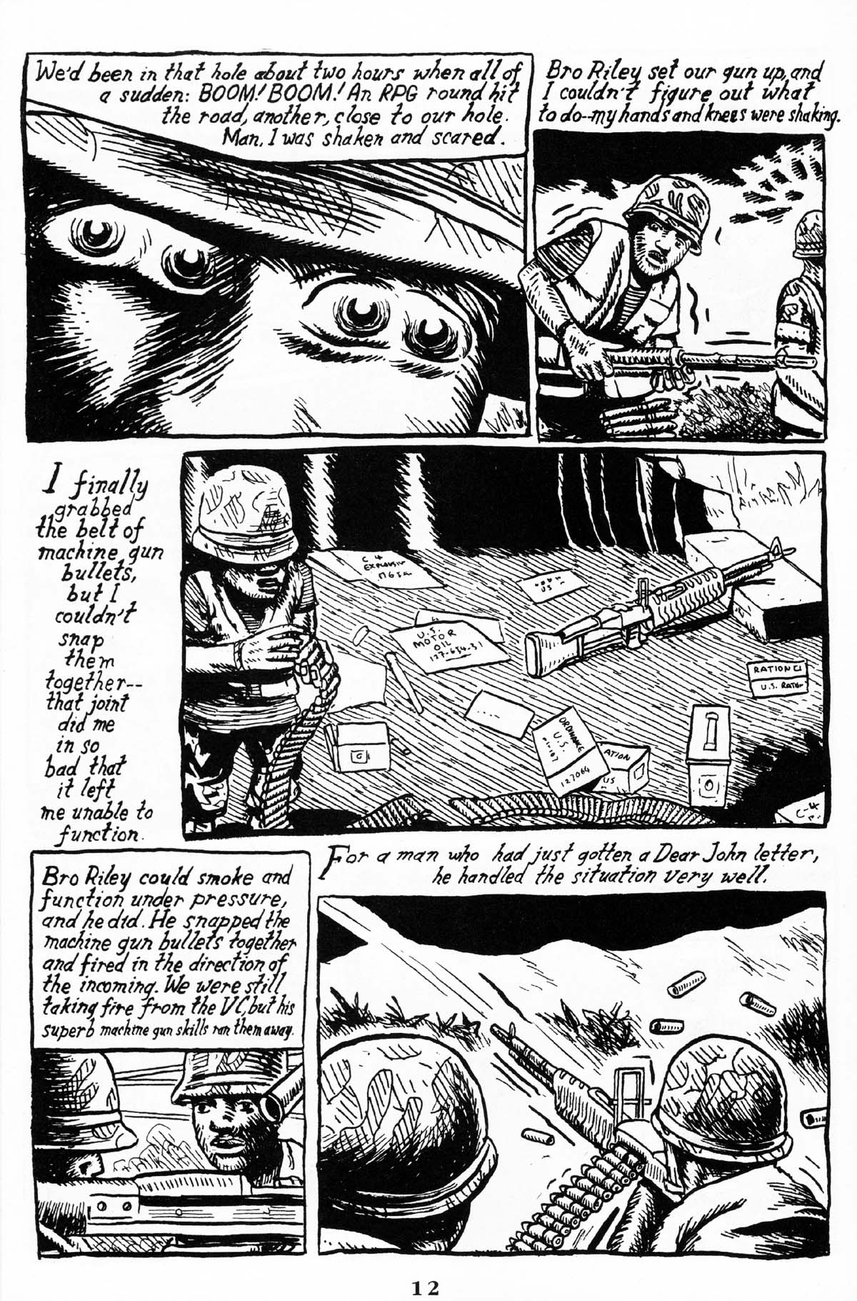 Read online American Splendor: Unsung Hero comic -  Issue #3 - 14